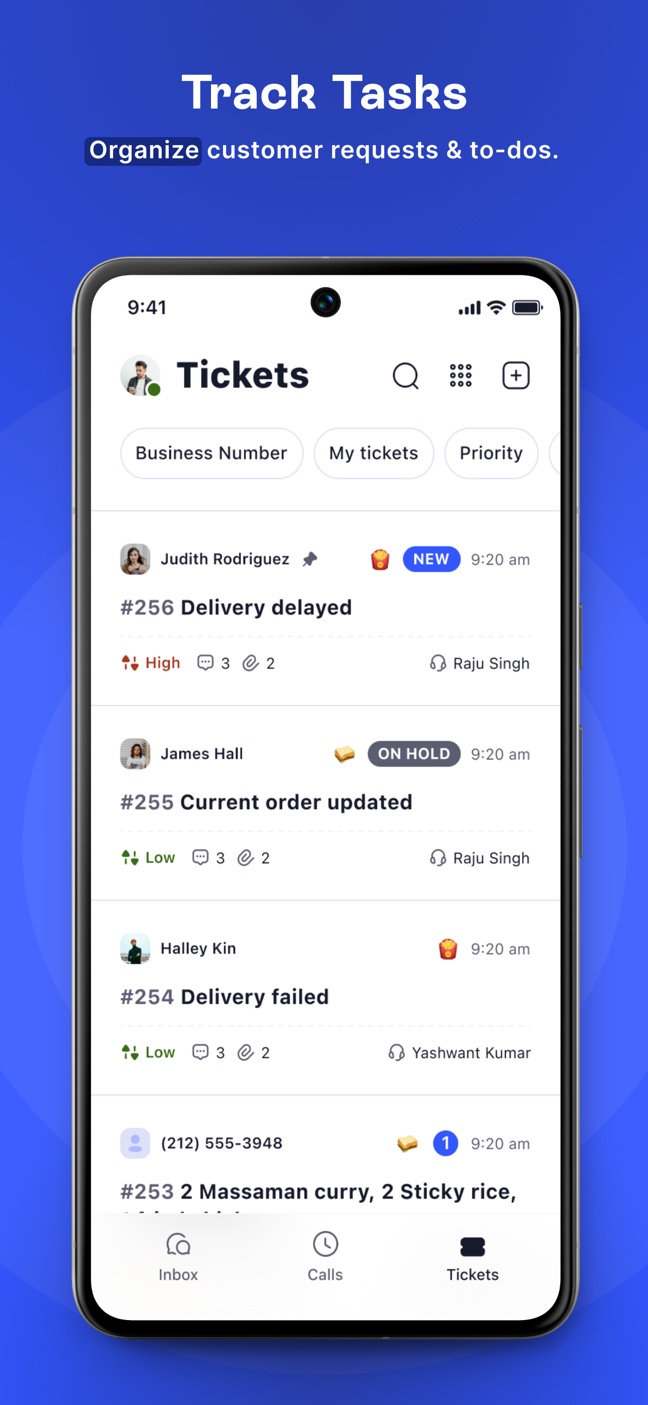 اسکرین شات 5 برنامه Linked Phone Business Number
