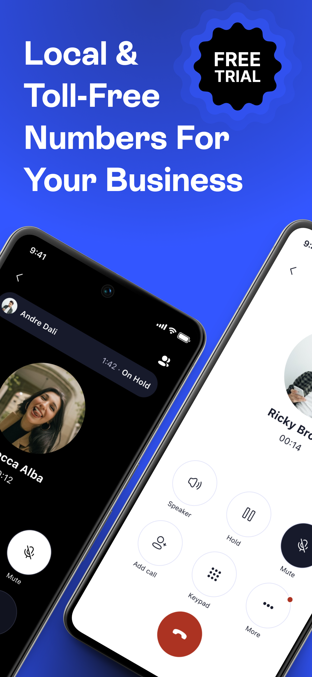 اسکرین شات 1 برنامه Linked Phone Business Number