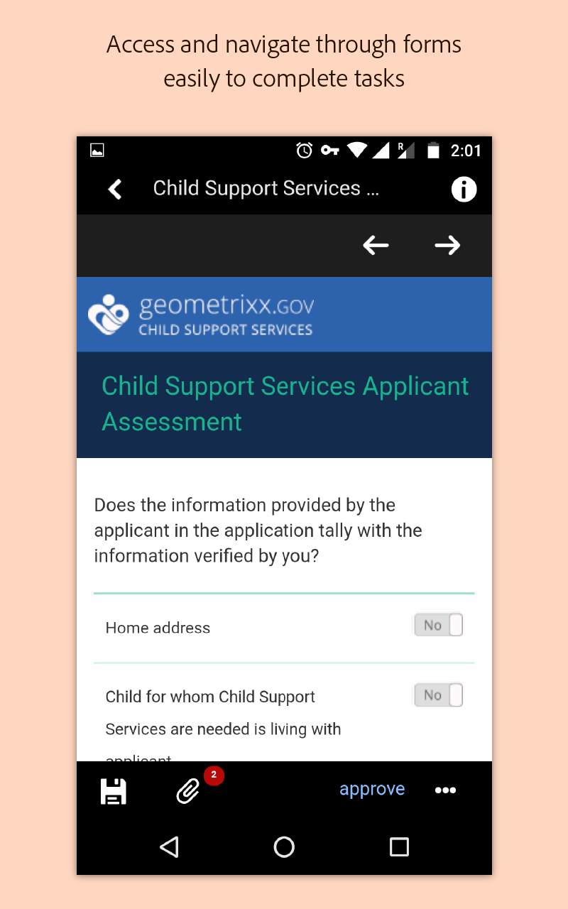 اسکرین شات 5 برنامه Adobe Experience Manager Forms
