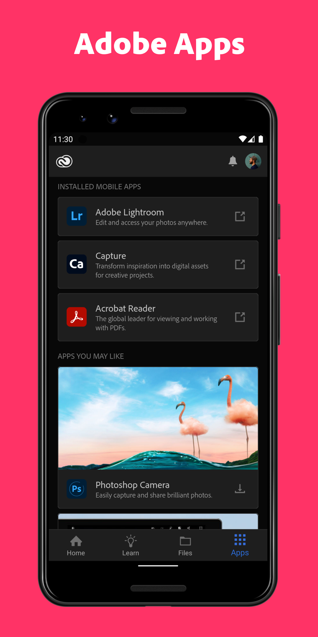 اسکرین شات 3 برنامه Adobe Creative Cloud