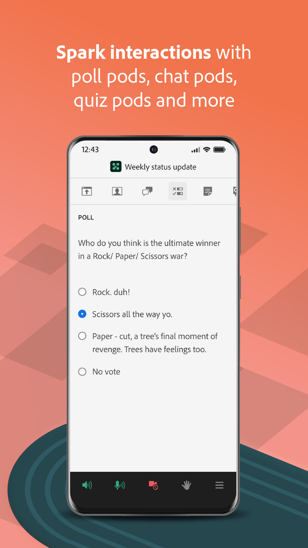 اسکرین شات 6 برنامه Adobe Connect