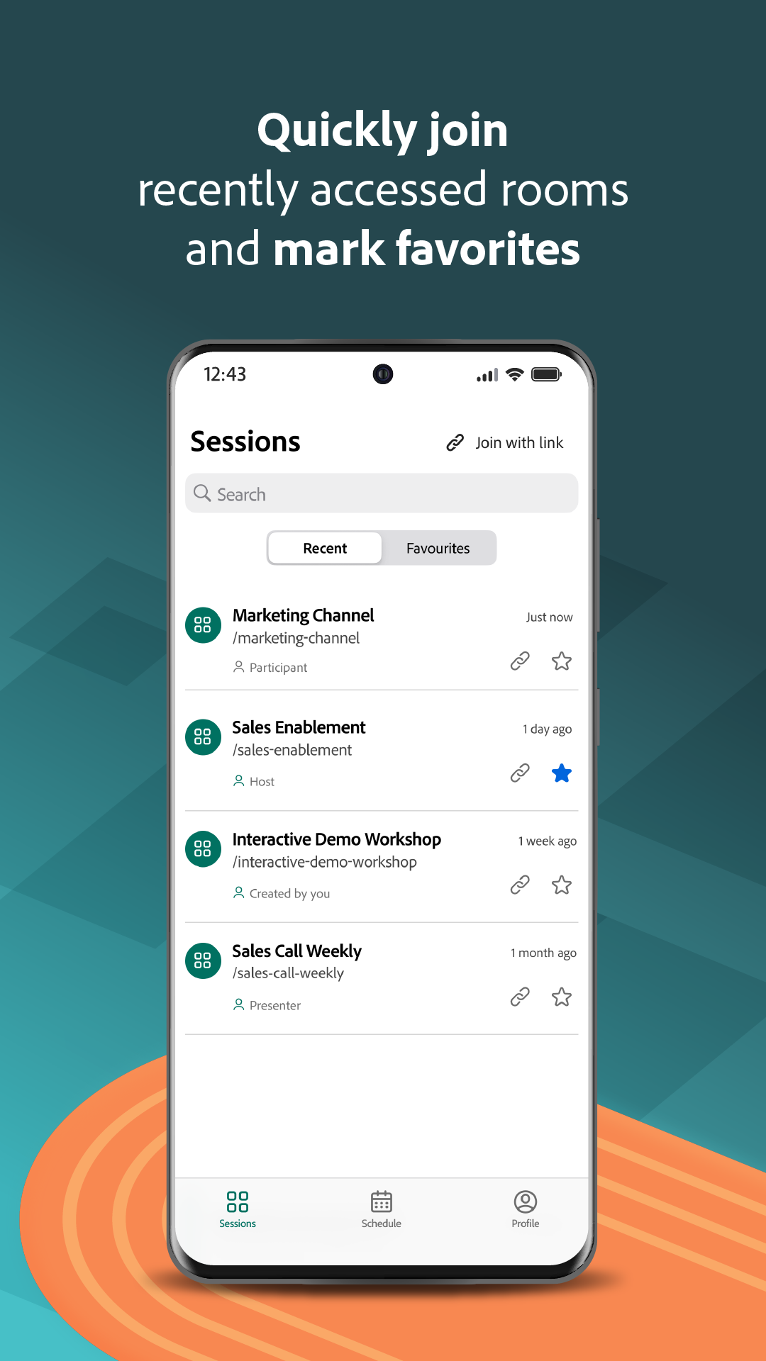 اسکرین شات 3 برنامه Adobe Connect