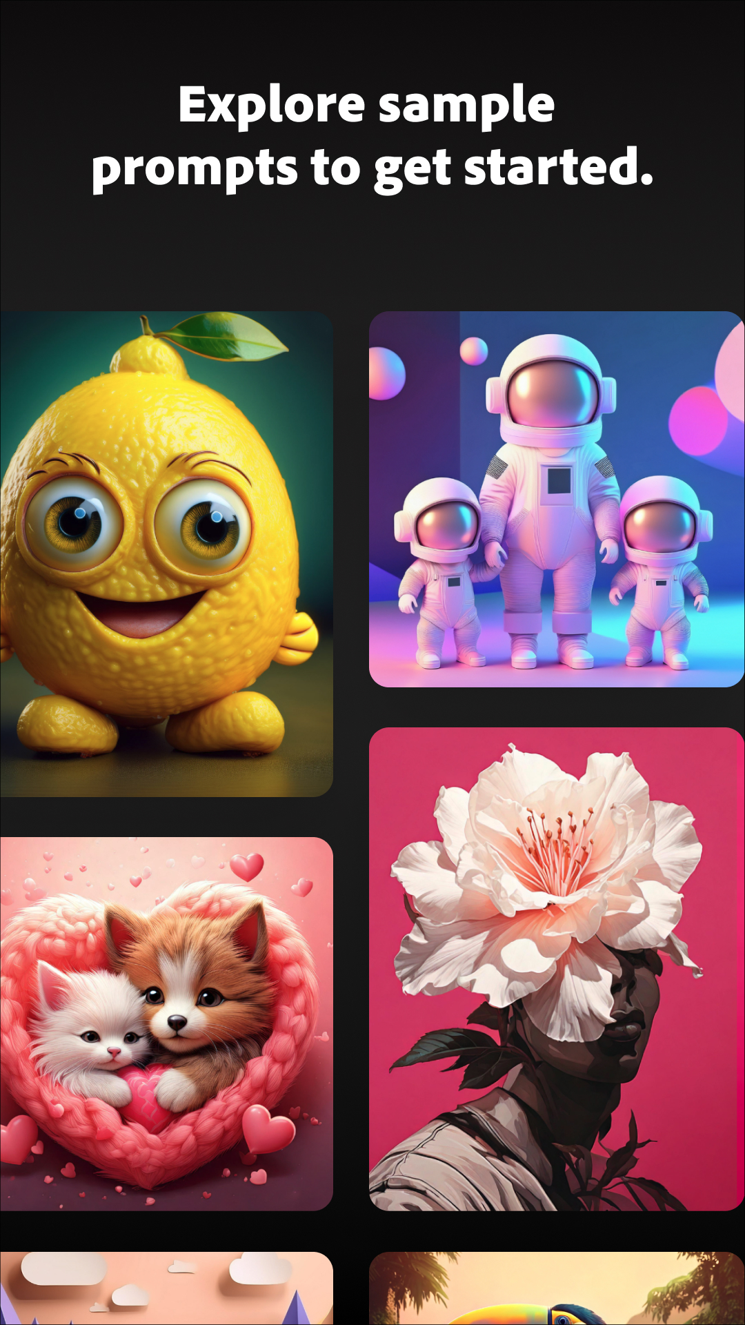 اسکرین شات 7 برنامه Adobe Firefly: AI Generator