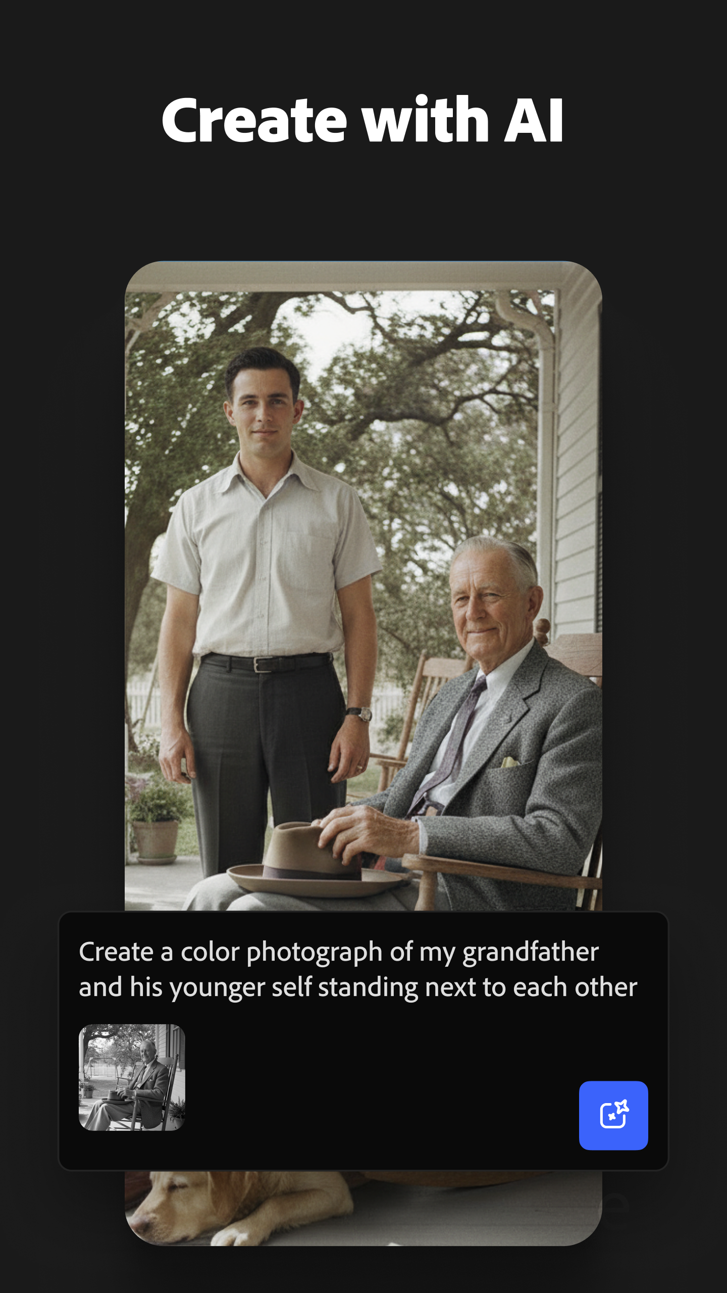 اسکرین شات 1 برنامه Adobe Firefly: AI Generator