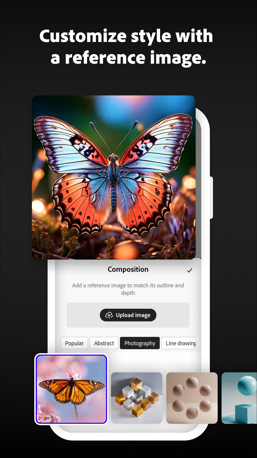 اسکرین شات 6 برنامه Adobe Firefly: AI Generator