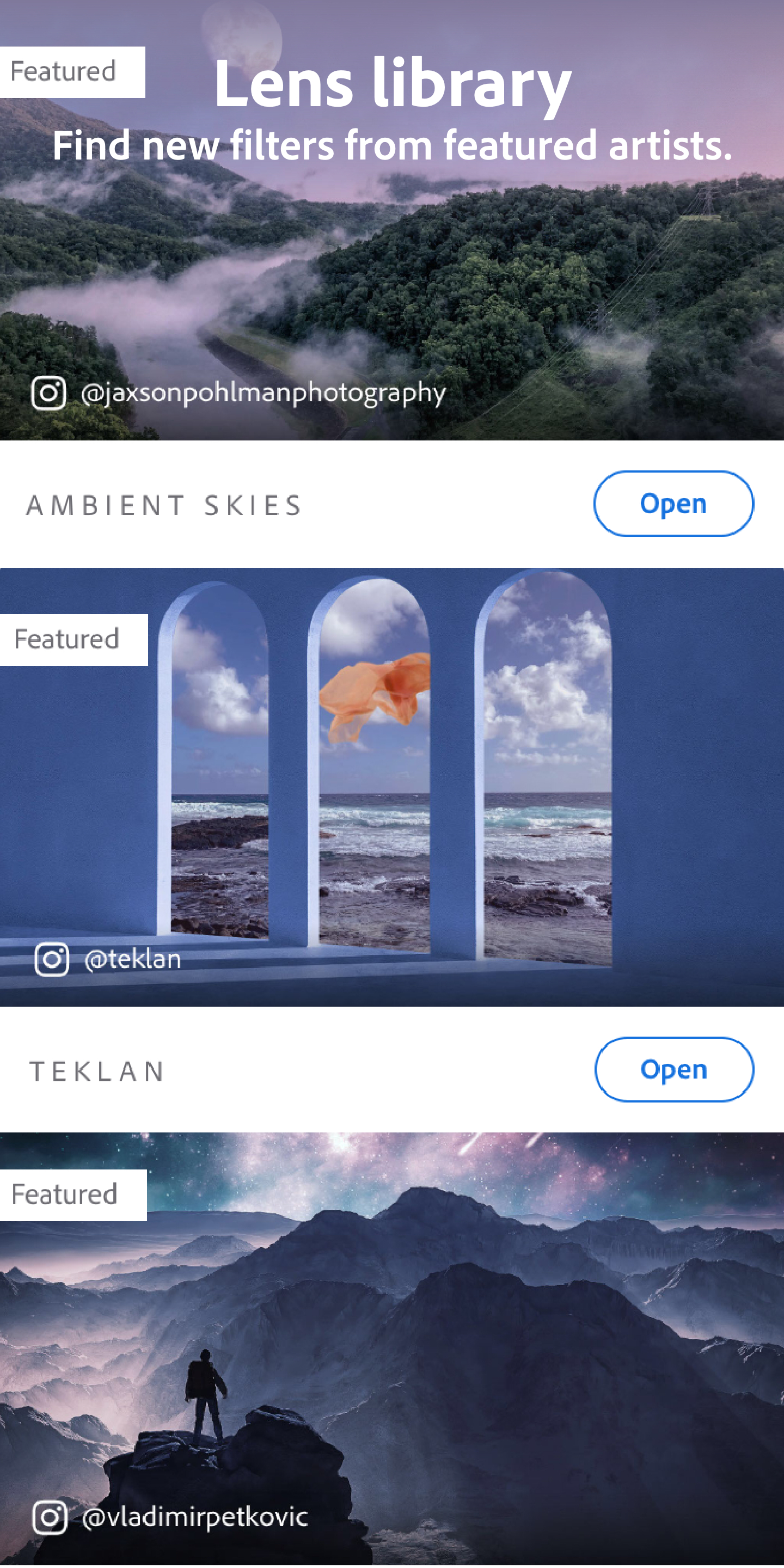 اسکرین شات 2 برنامه Photoshop Camera Photo Filters