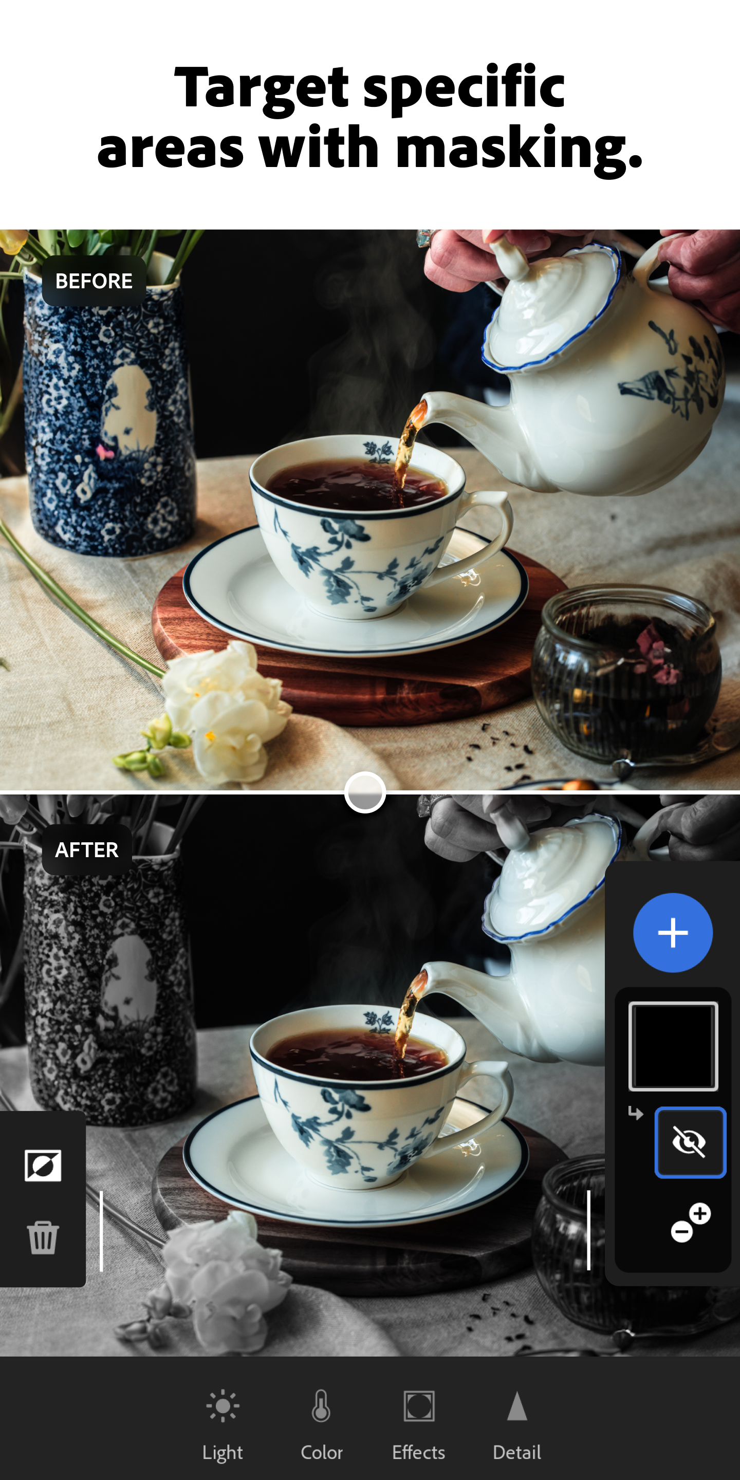 اسکرین شات 4 برنامه لایت روم (Adobe Lightroom - Photo Editor & Pro Camera)