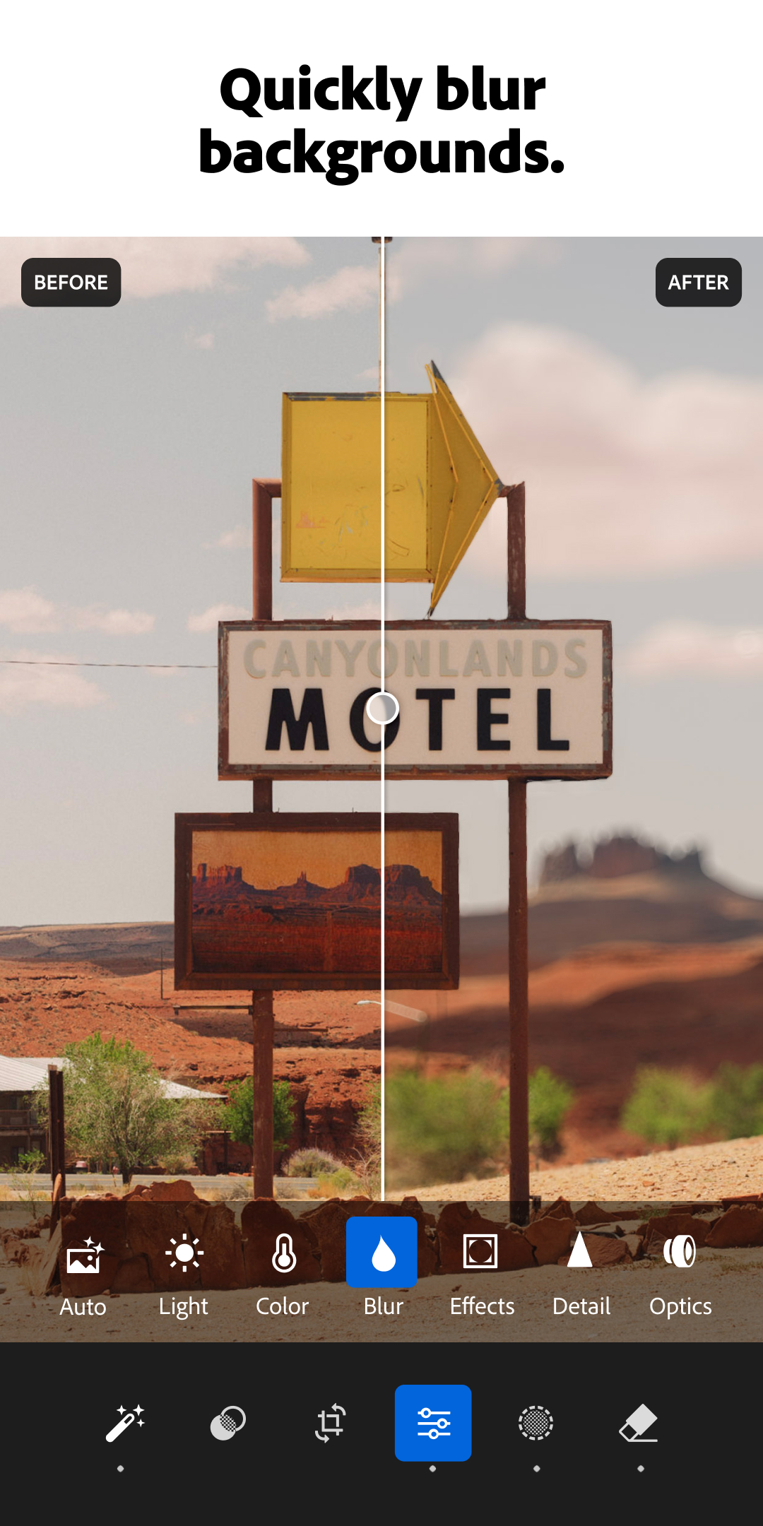 اسکرین شات 4 برنامه لایت روم (Adobe Lightroom - Photo Editor & Pro Camera)