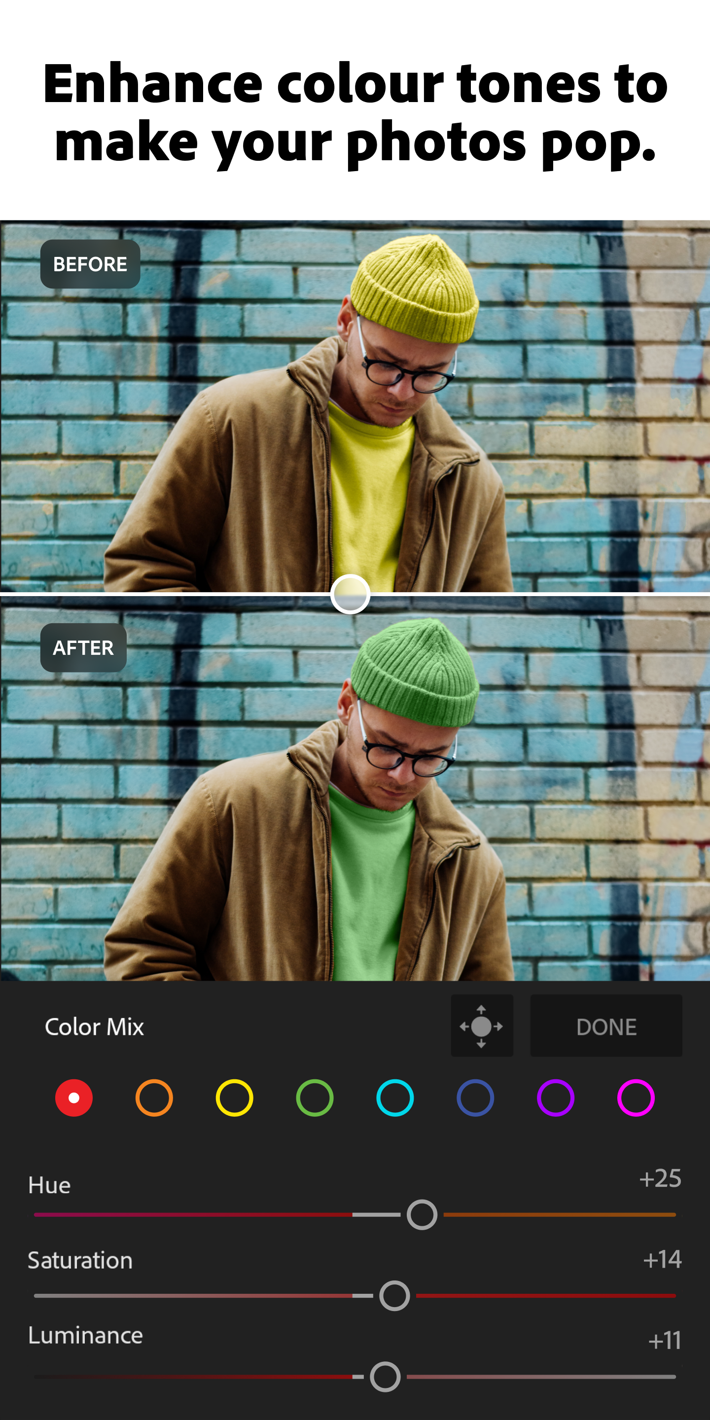 اسکرین شات 5 برنامه لایت روم (Adobe Lightroom - Photo Editor & Pro Camera)
