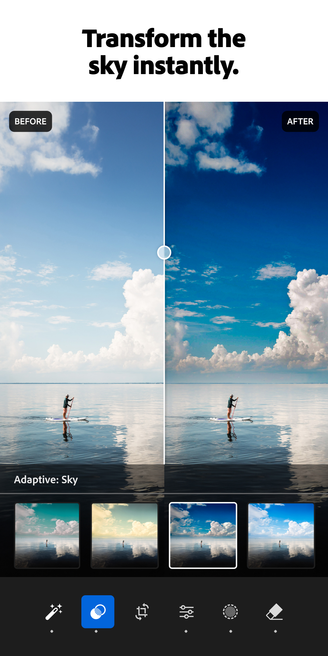 اسکرین شات 8 برنامه لایت روم (Adobe Lightroom - Photo Editor & Pro Camera)