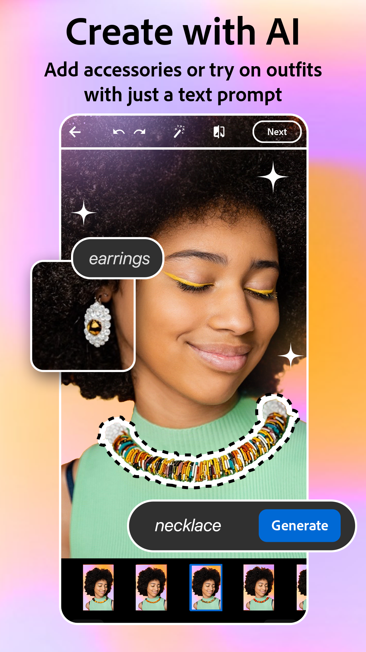 اسکرین شات 1 برنامه فوتوشاب (Adobe Photoshop Express:Photo Editor Collage Maker)