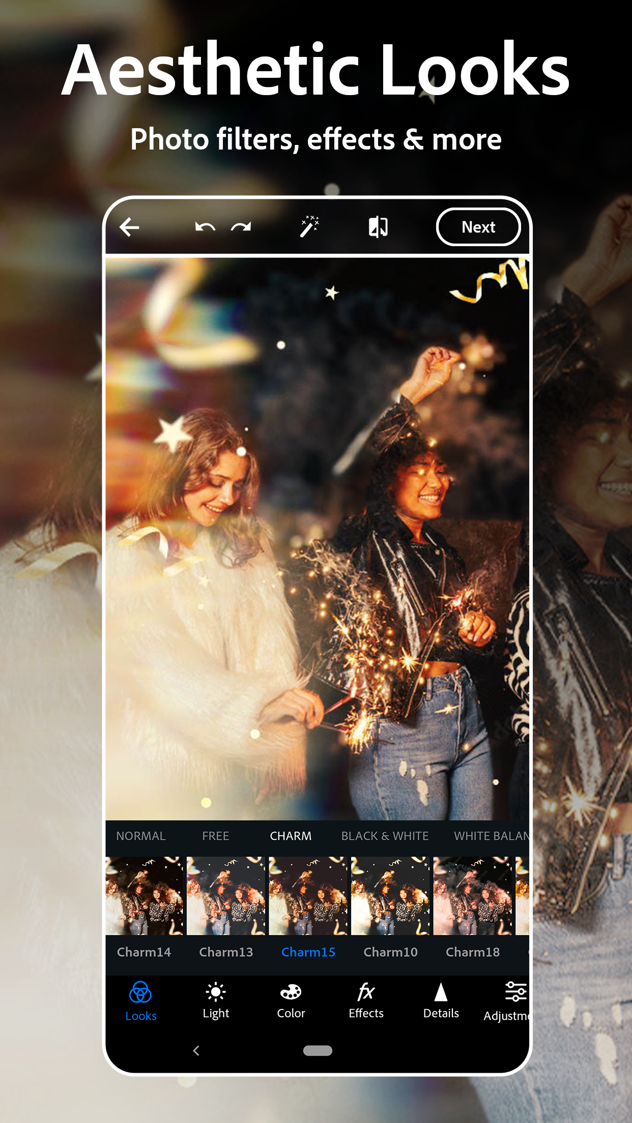 اسکرین شات 4 برنامه فوتوشاپ (Adobe Photoshop Express:Photo Editor Collage Maker)