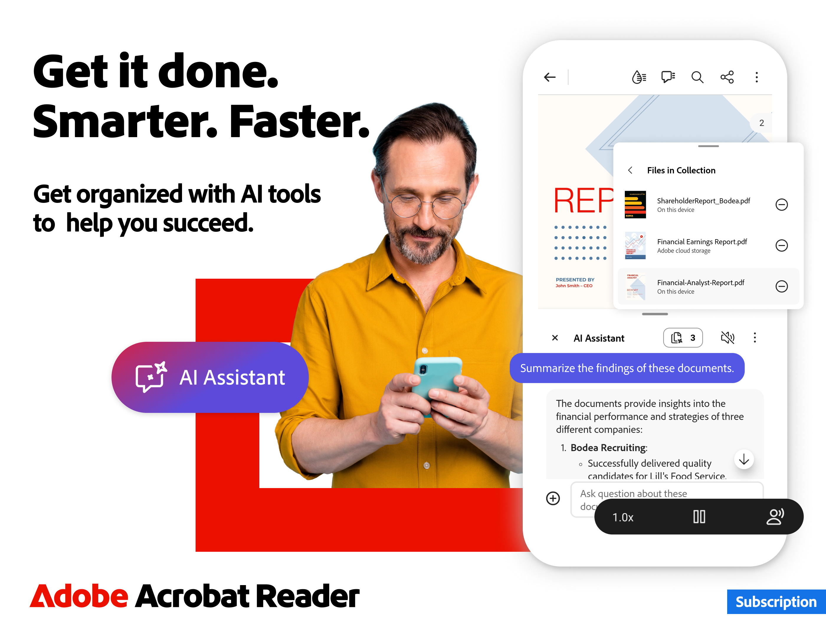 اسکرین شات 1 برنامه Adobe Acrobat Reader: Edit PDF