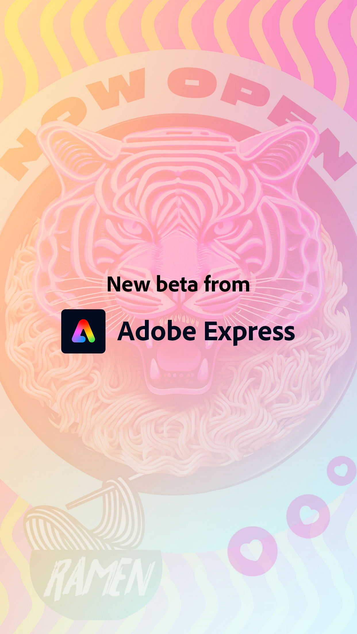 اسکرین شات 1 برنامه Adobe Express (Beta)