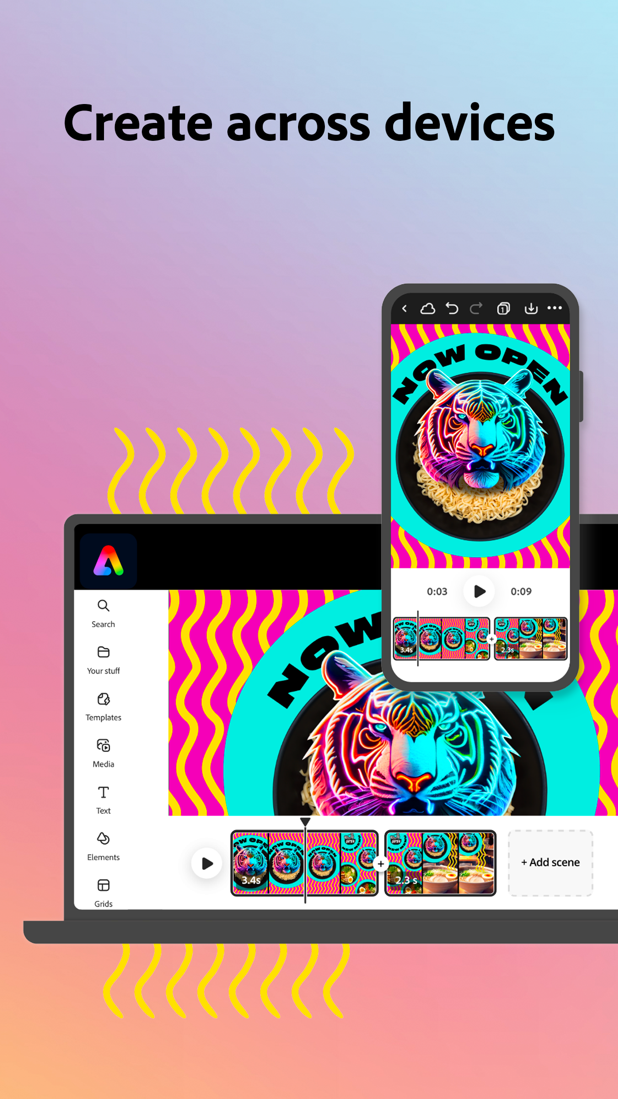اسکرین شات 7 برنامه Adobe Express (Beta)