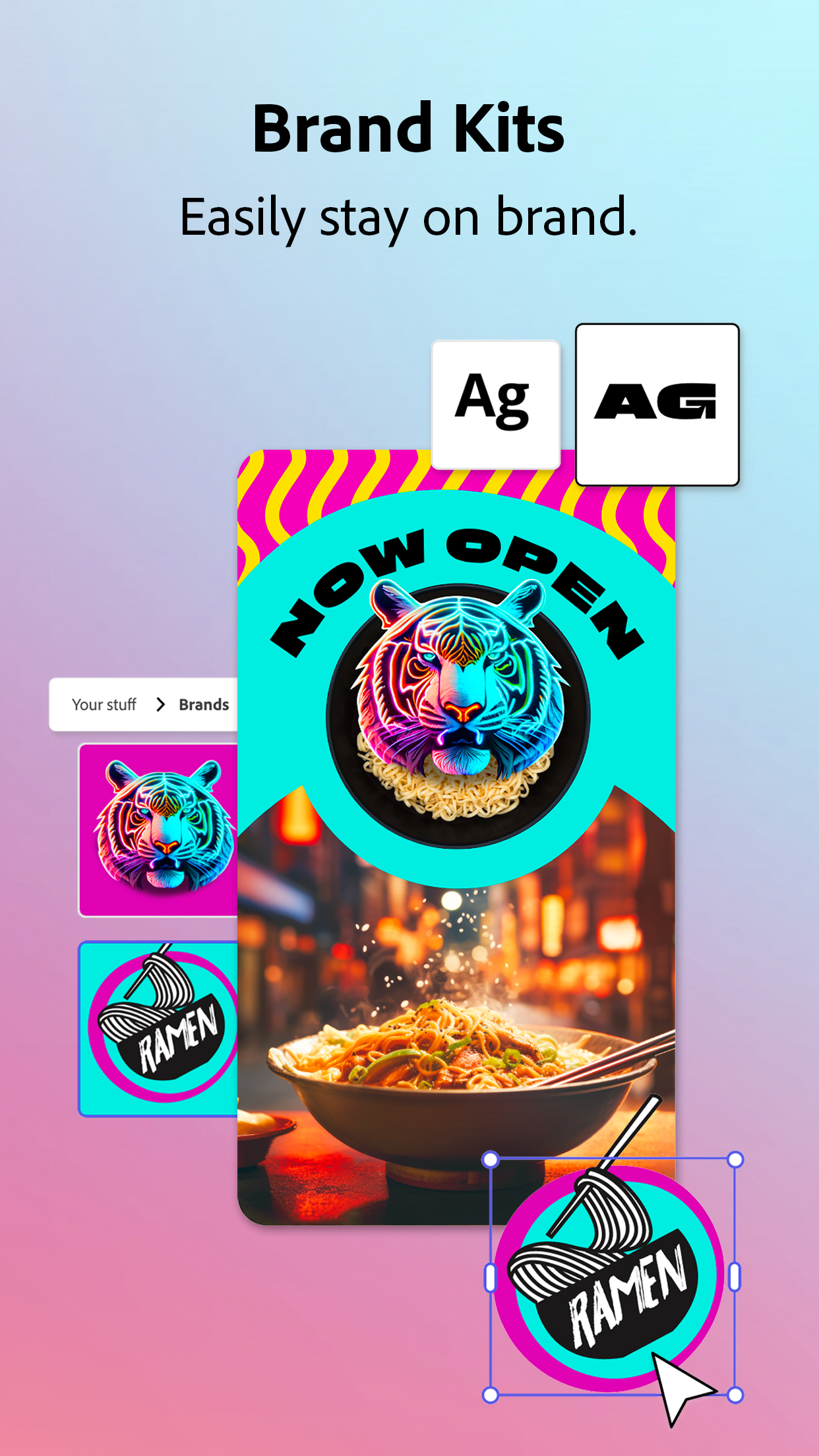 اسکرین شات 8 برنامه Adobe Express (Beta)