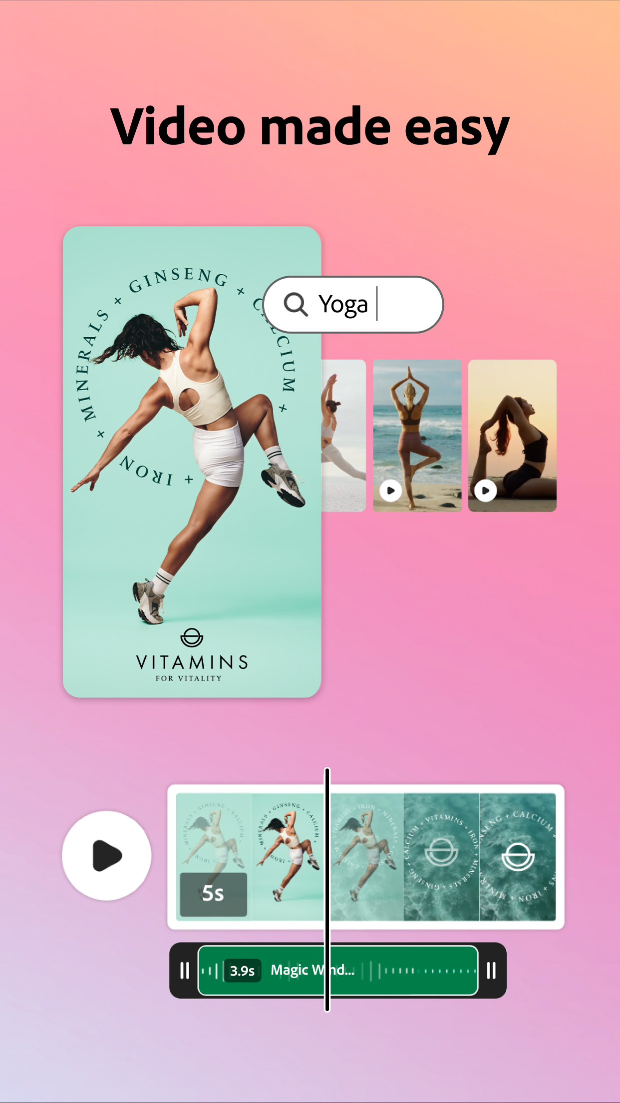 اسکرین شات 5 برنامه Adobe Express: AI Photo, Video