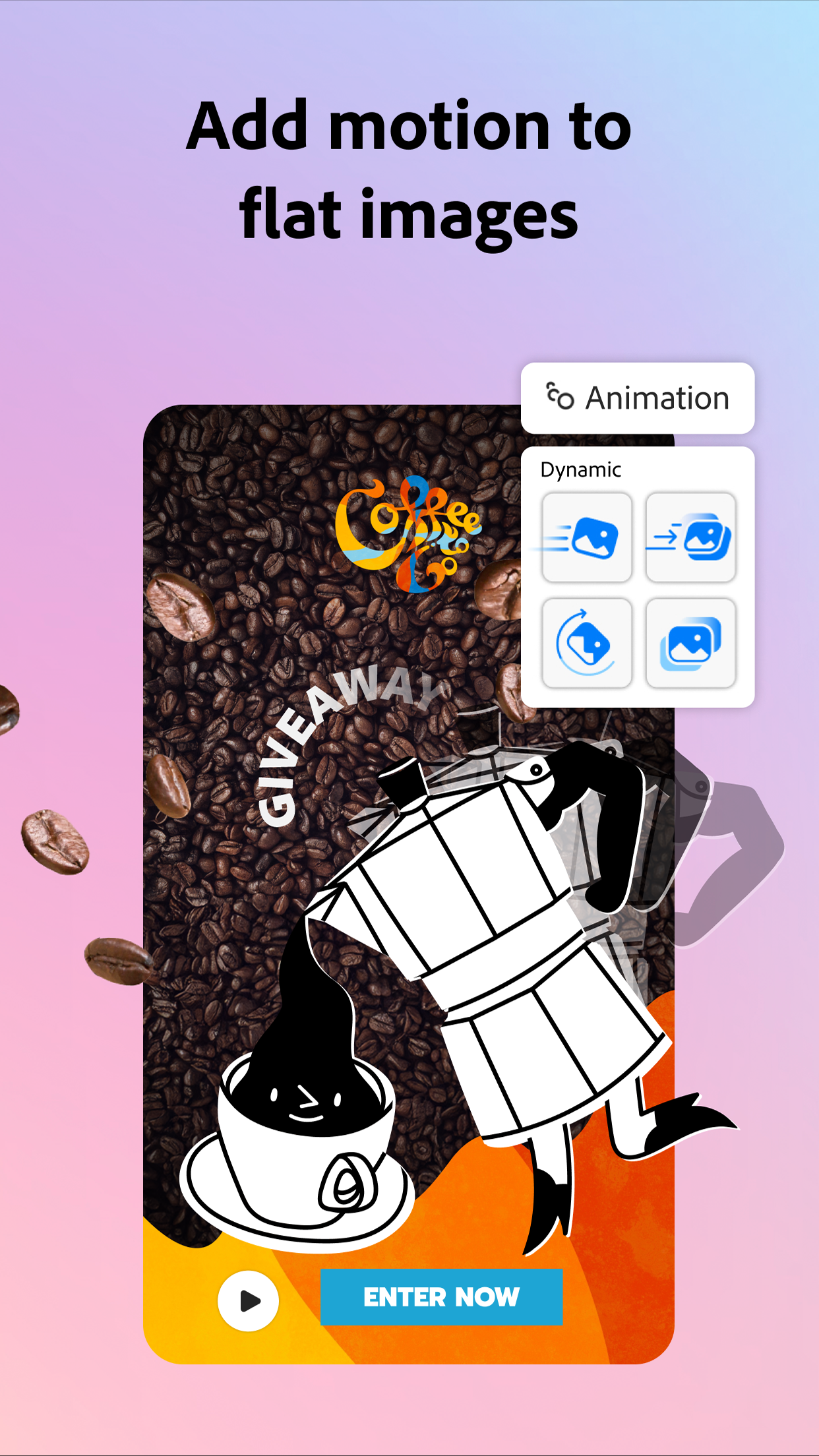اسکرین شات 2 برنامه Adobe Express: AI Photo, Video