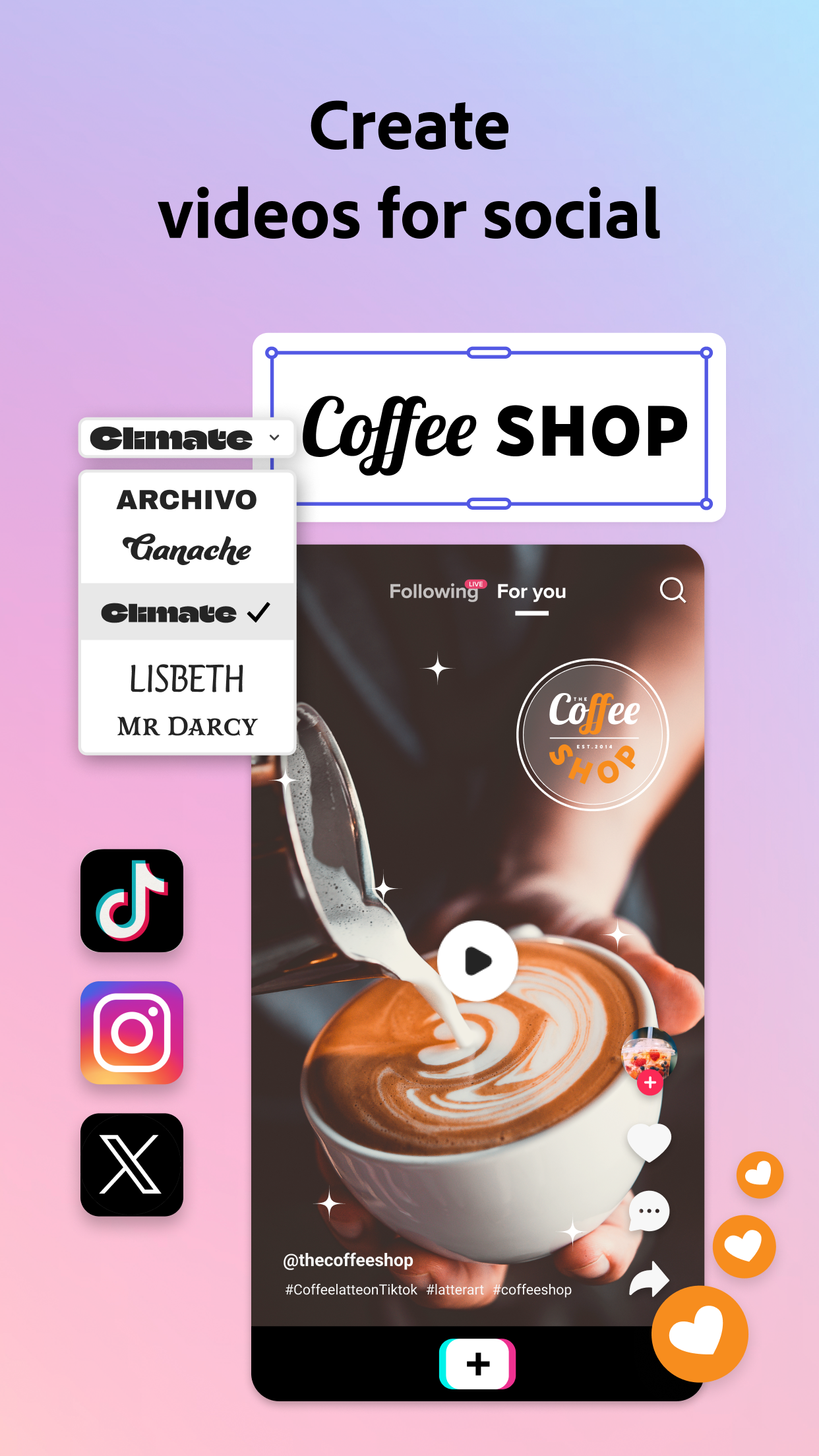 اسکرین شات 4 برنامه Adobe Express: AI Photo, Video