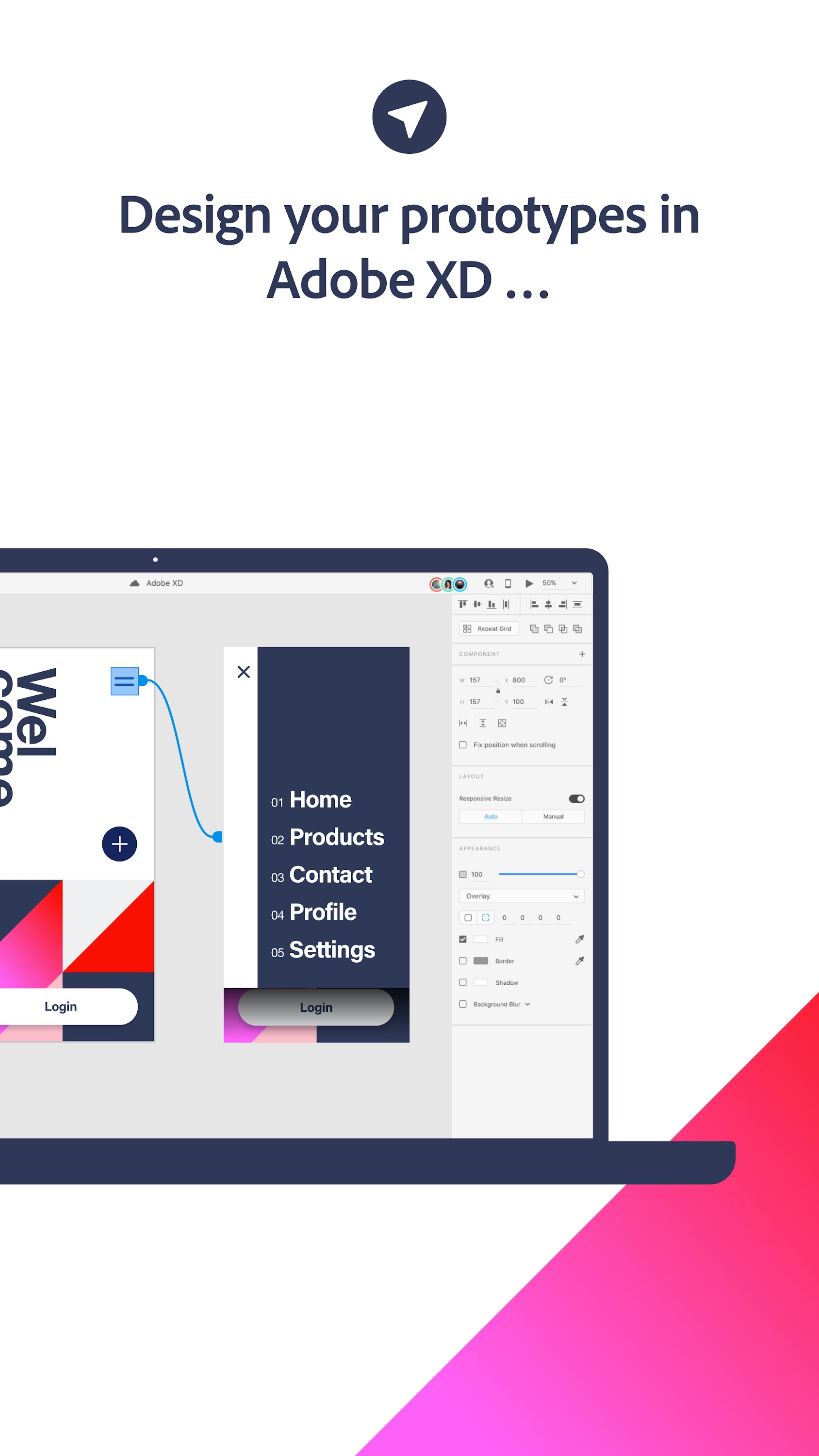 اسکرین شات 2 برنامه Adobe Xd