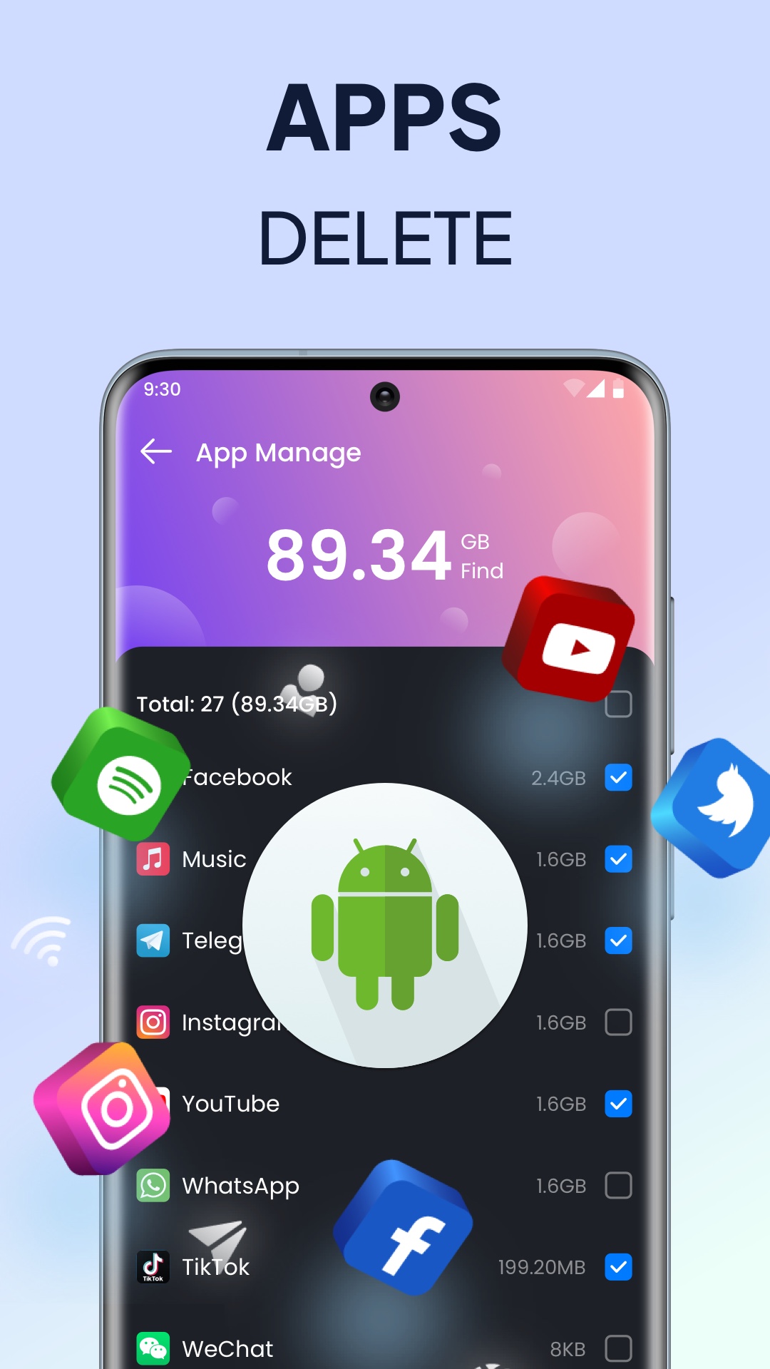 اسکرین شات 4 برنامه SmartCleaner--Photo&File