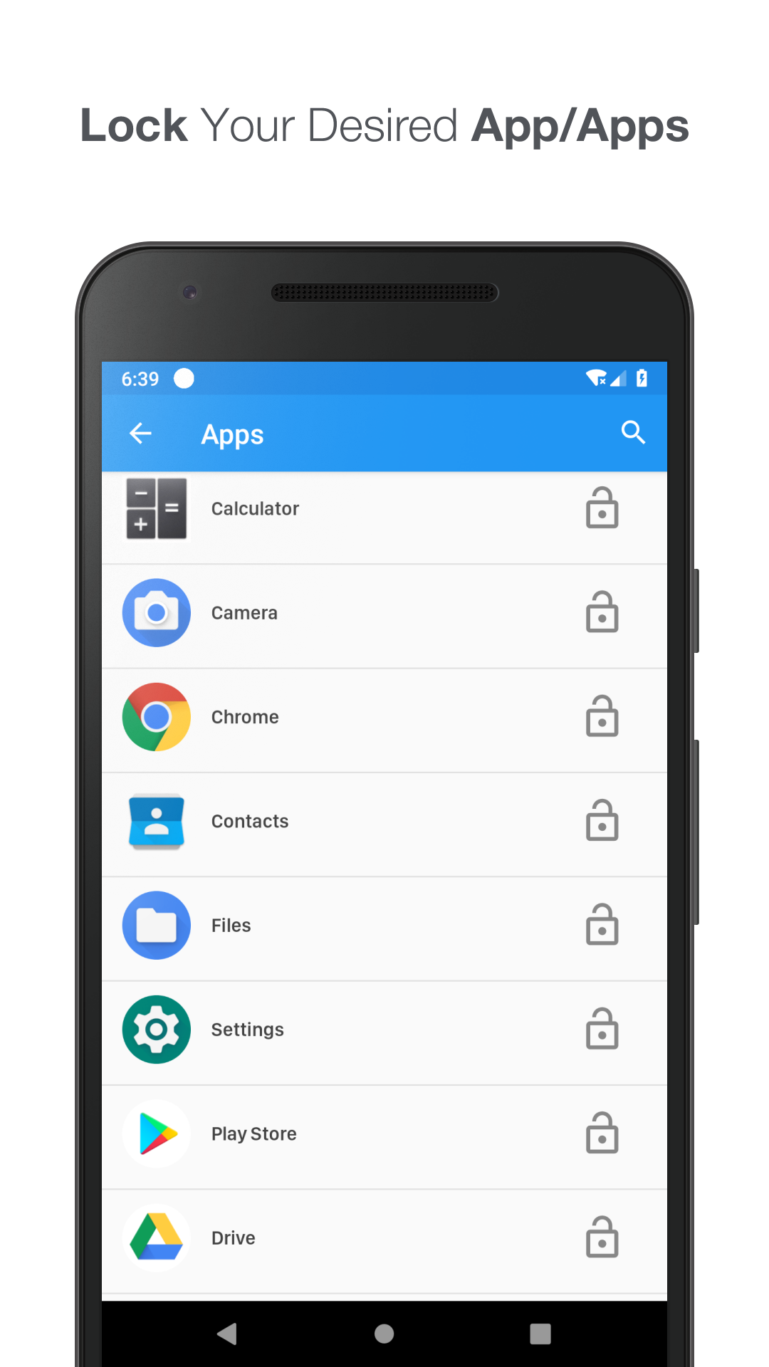 اسکرین شات 3 برنامه AppLock - Time Password