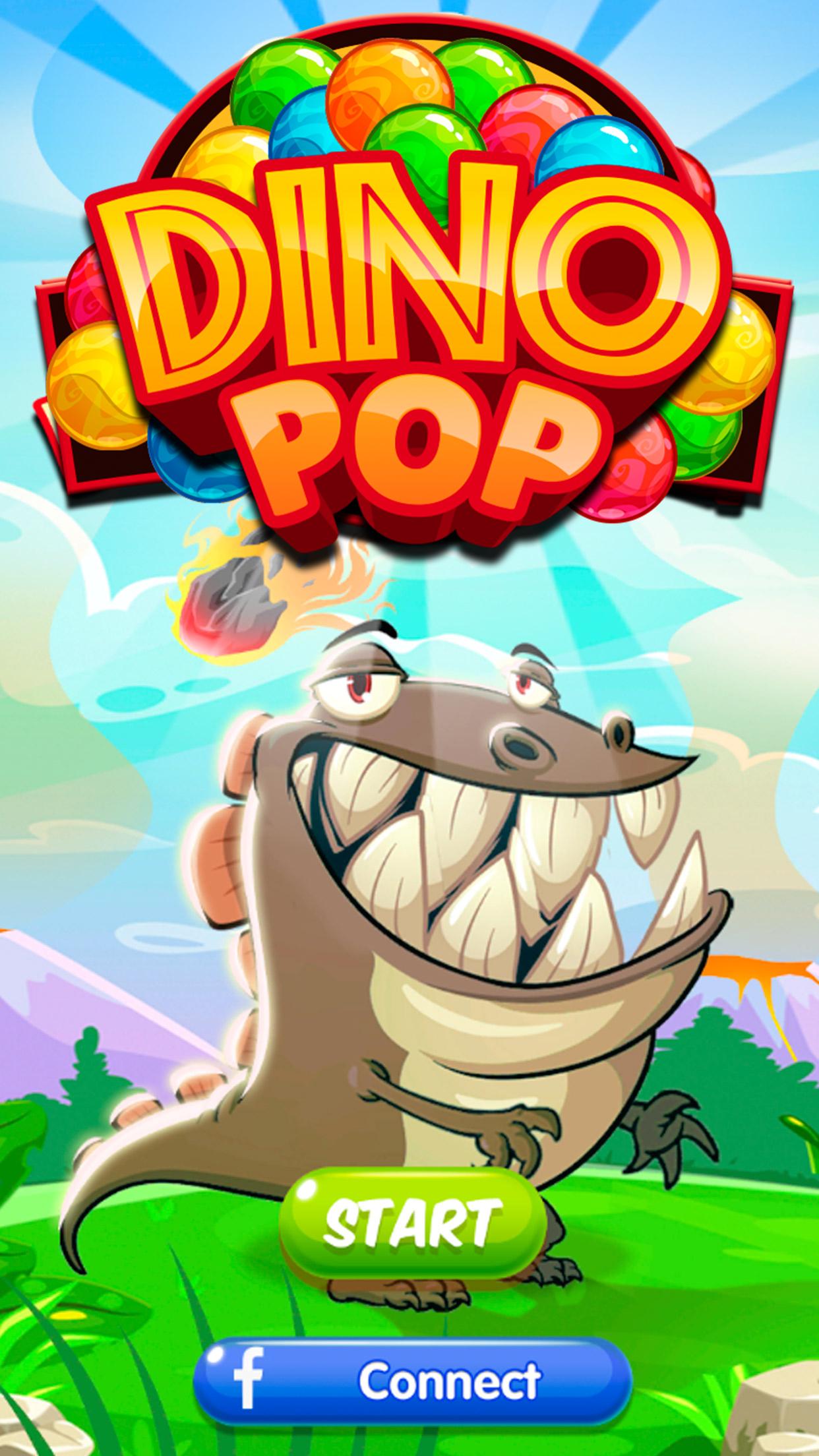 اسکرین شات 8 بازی Dino Pop Bubble Shooter Arcade