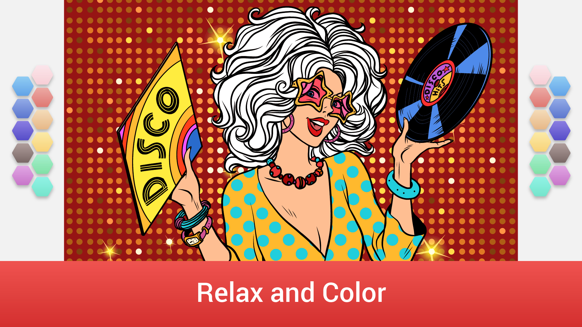 اسکرین شات 1 برنامه ColorMe - Adults Coloring Book