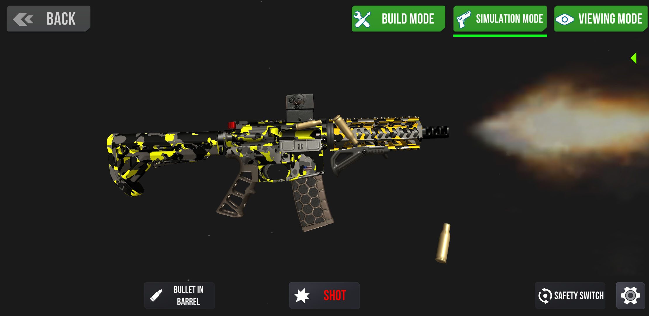 اسکرین شات 3 بازی Custom Gun Simulator 3D