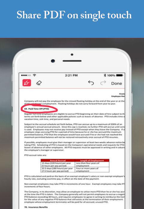 اسکرین شات 2 برنامه New PDF Reader 2024