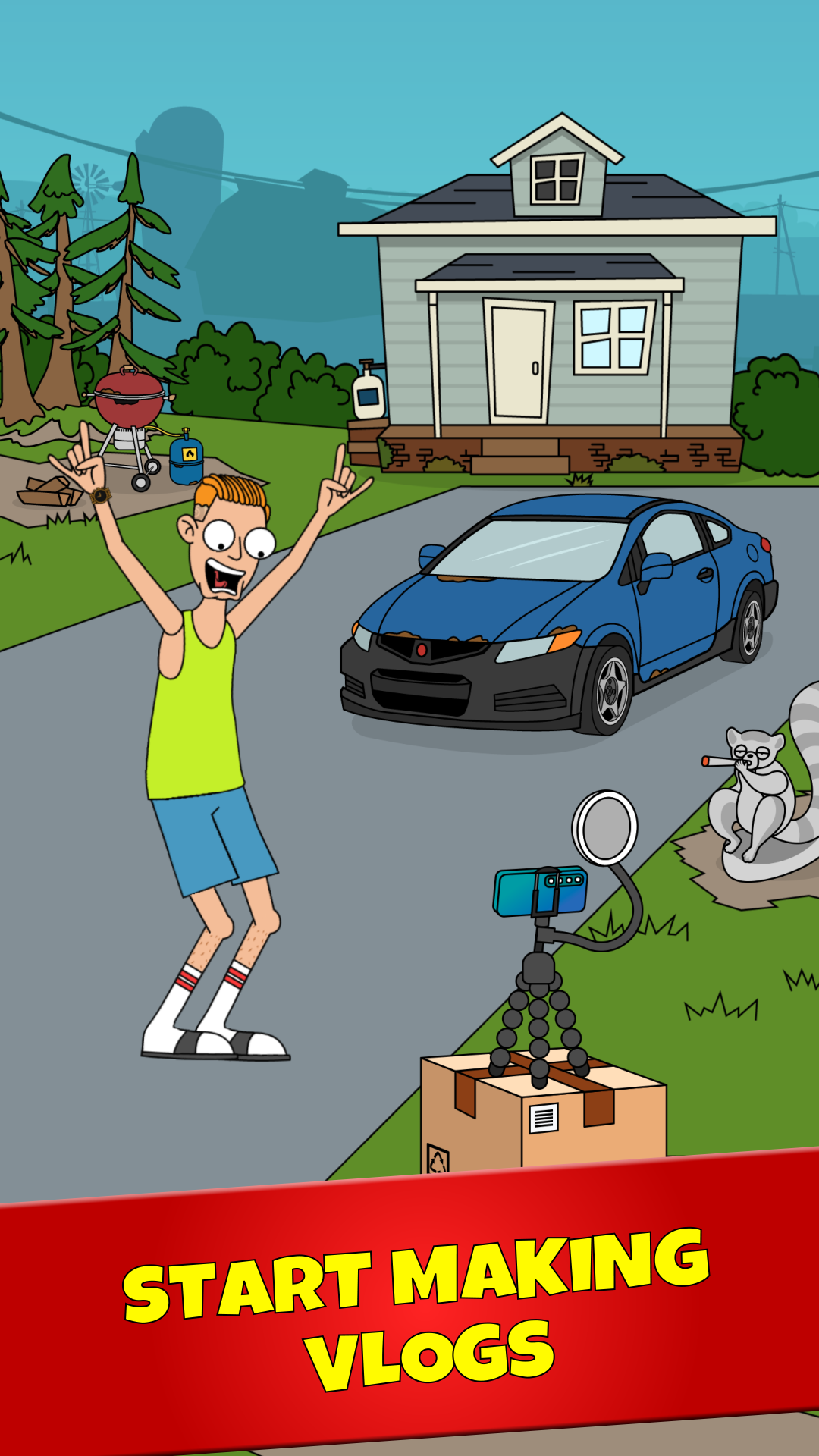 اسکرین شات 1 بازی Van - Idle Vlogger
