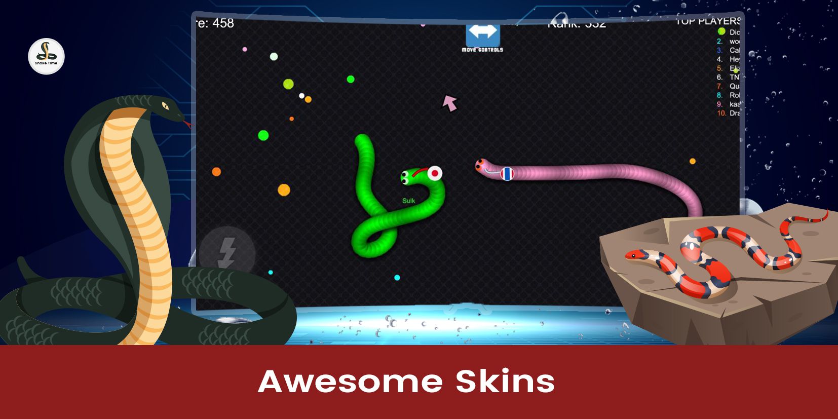 اسکرین شات 5 بازی Snake TIME