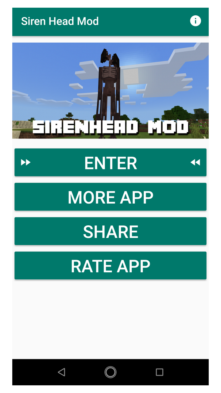 اسکرین شات 5 برنامه Sirenhead Mod For MCPE
