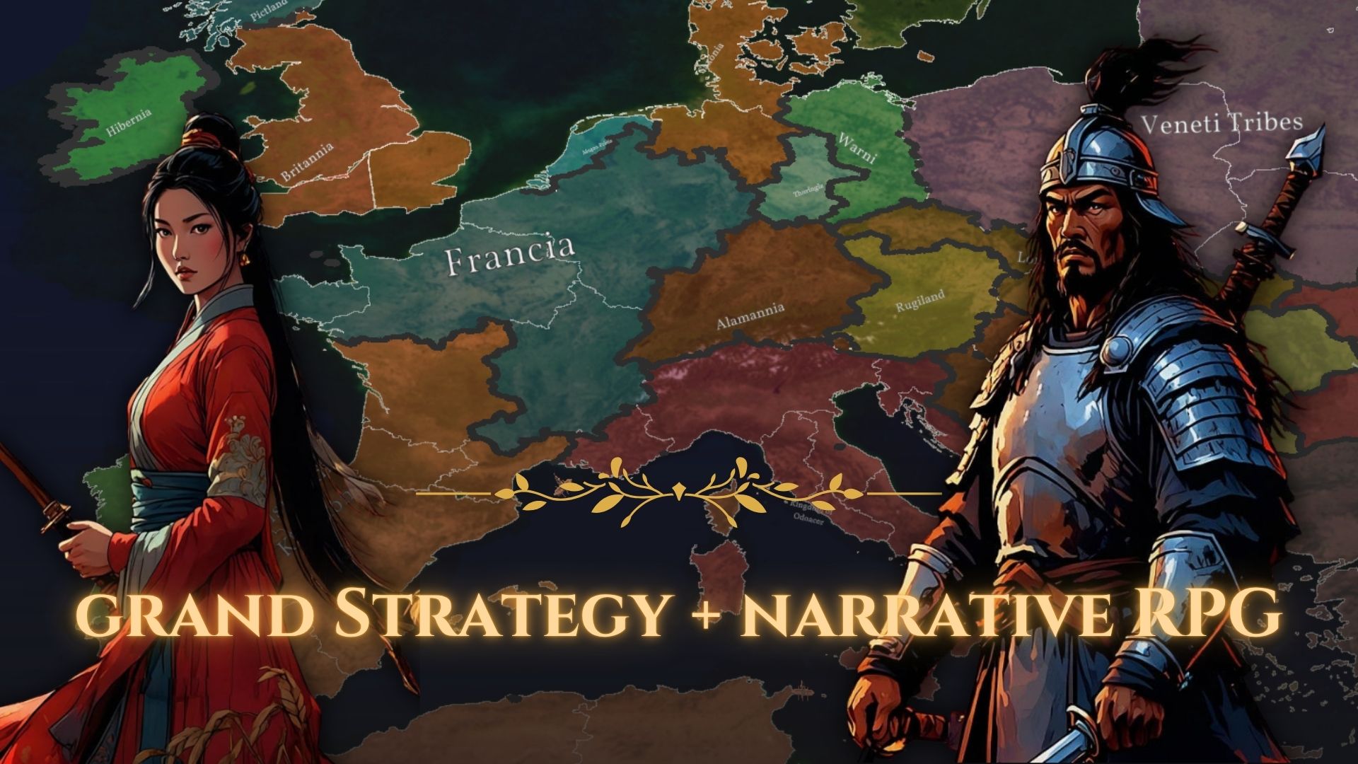 اسکرین شات 2 بازی Clovis Medieval Grand Strategy