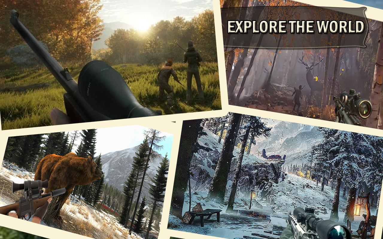 اسکرین شات 1 بازی Sniper Animal Shooting Game 3D