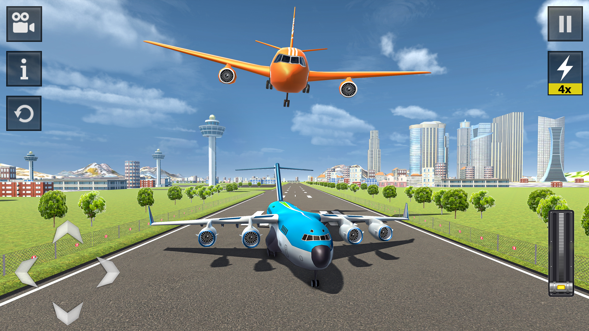 اسکرین شات 2 برنامه Flight Simulator - Plane Games