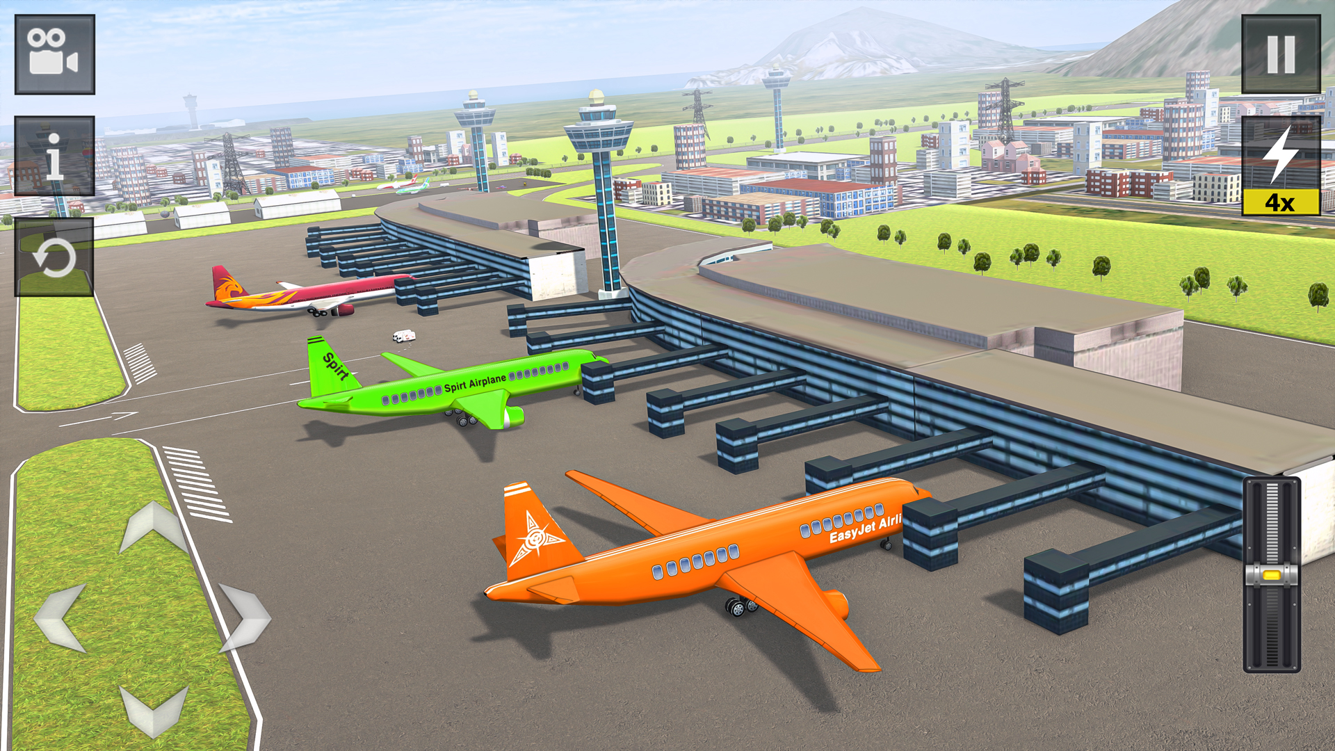اسکرین شات 1 برنامه Flight Simulator - Plane Games
