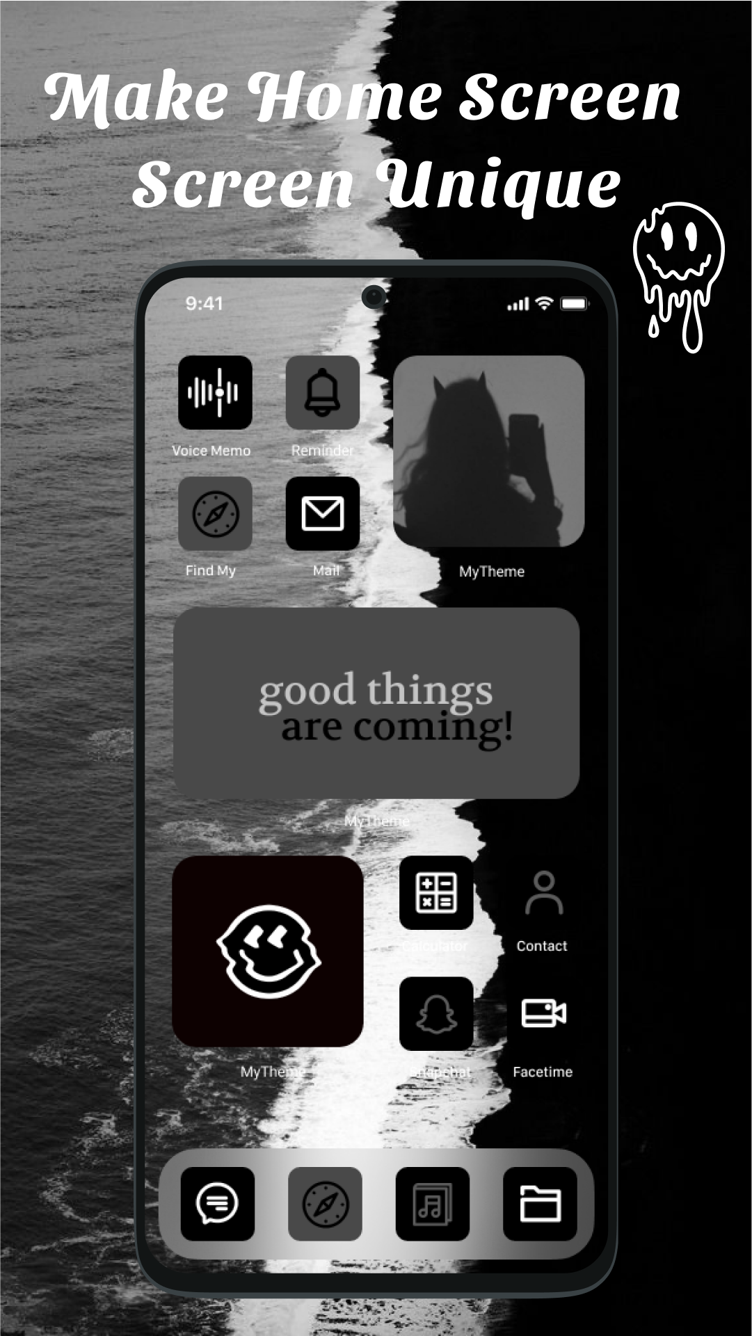 اسکرین شات برنامه MyTheme: Icon Changer & Themes 8