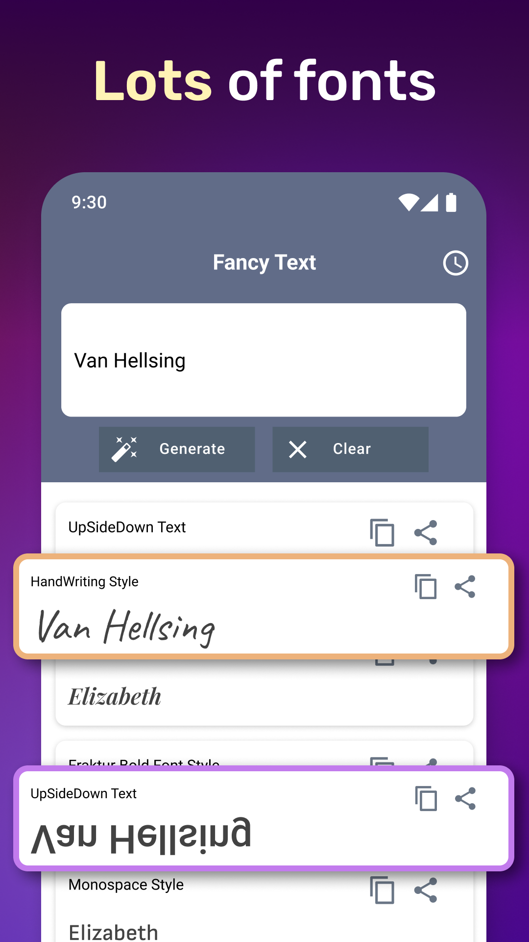 اسکرین شات 3 برنامه Aesthetic Symbols - Fancy Text
