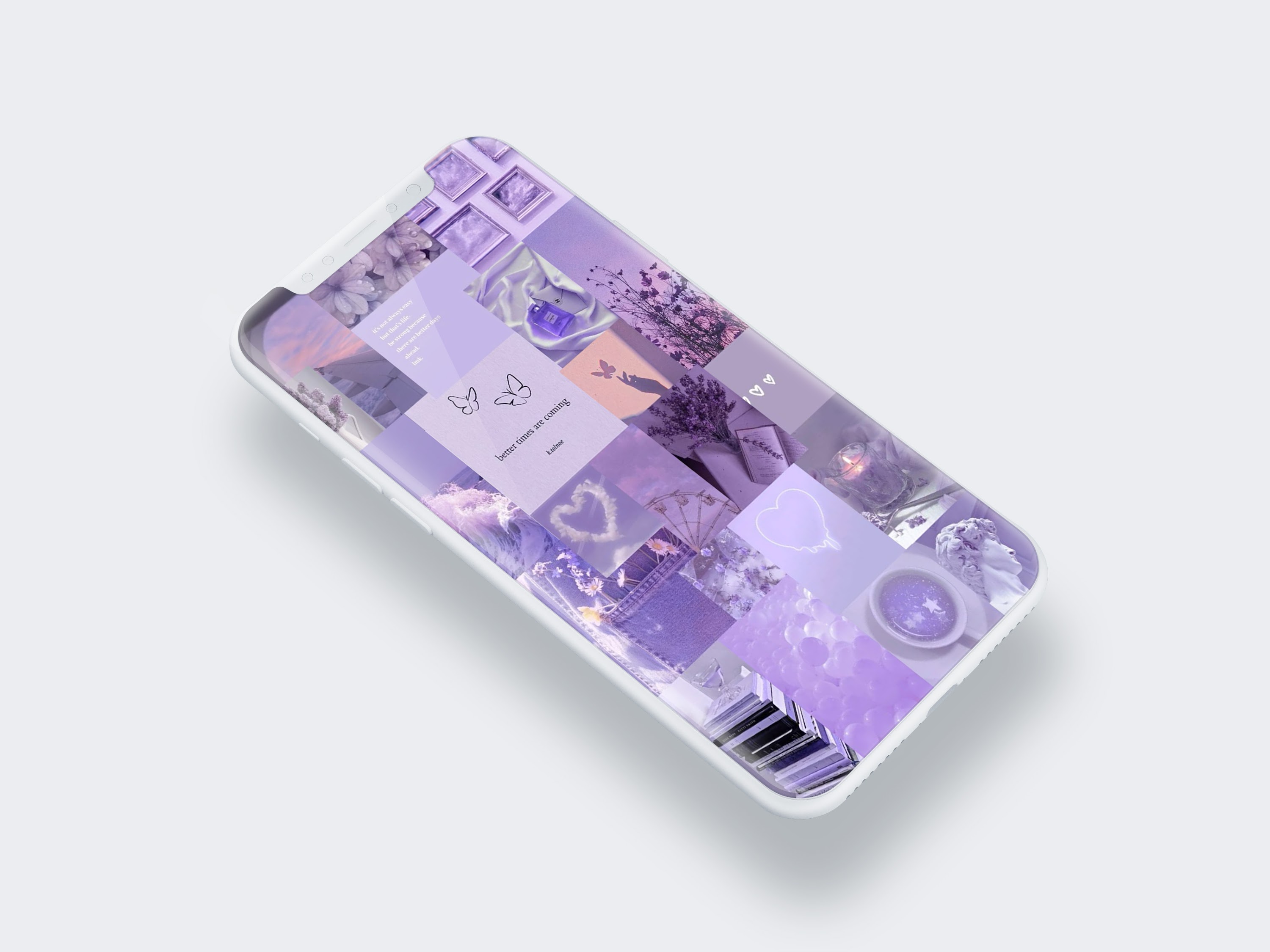 اسکرین شات 2 برنامه Cute Aesthetic Wallpaper