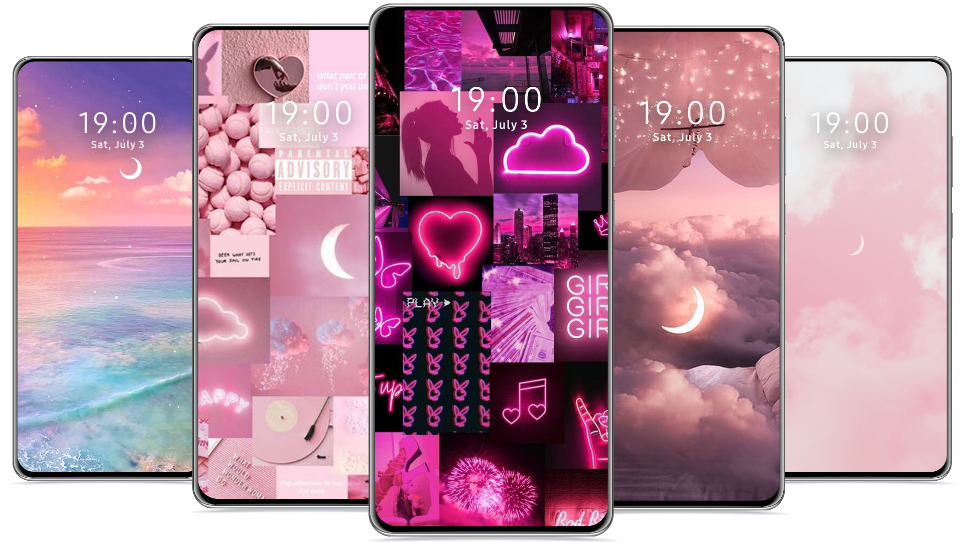 اسکرین شات 1 برنامه Aesthetic Wallpaper