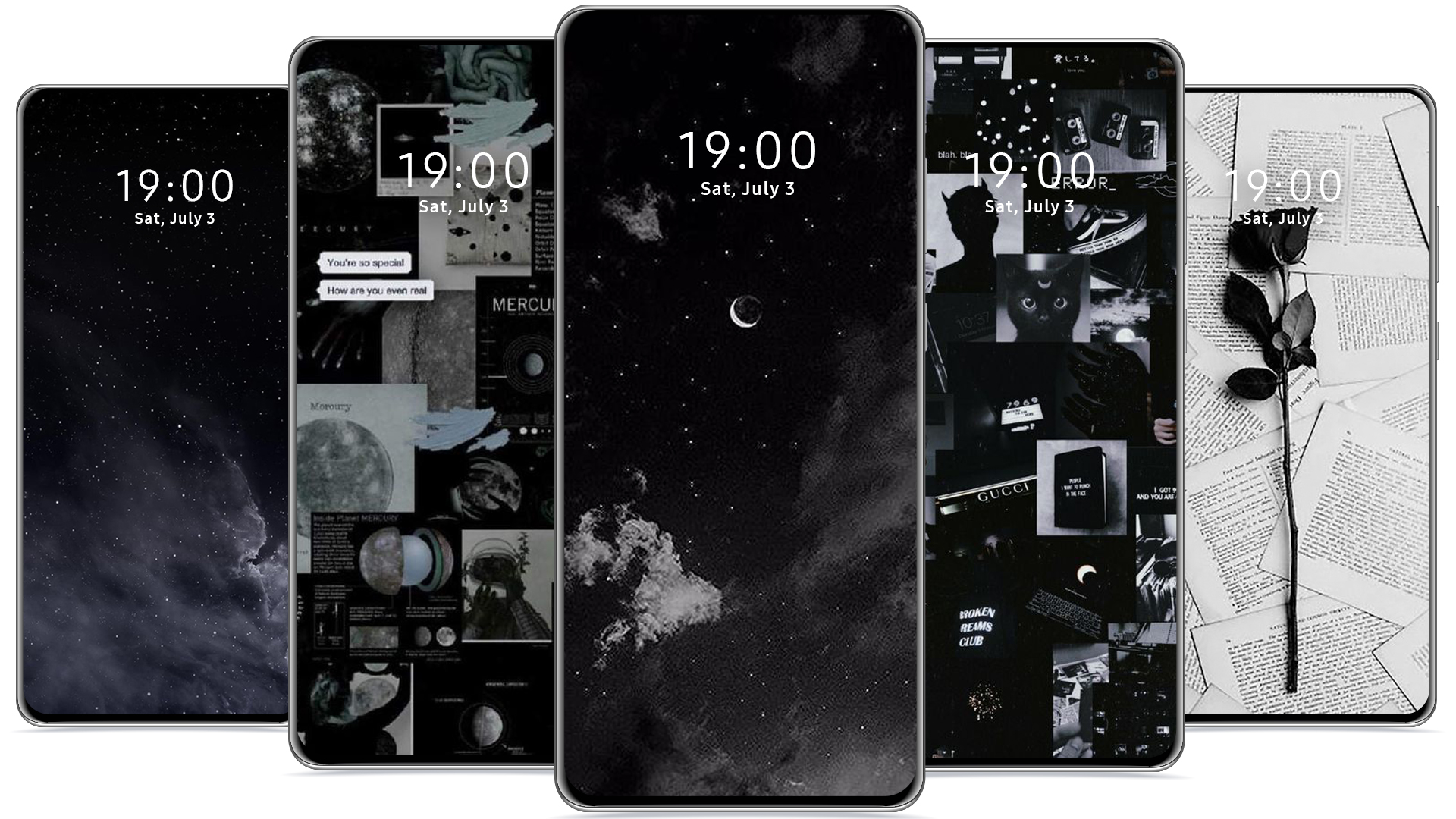 اسکرین شات 5 برنامه Aesthetic Wallpaper