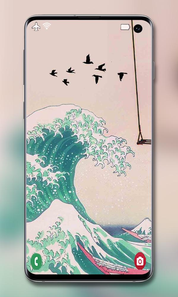 اسکرین شات 4 برنامه Cute Aesthetic Wallpaper