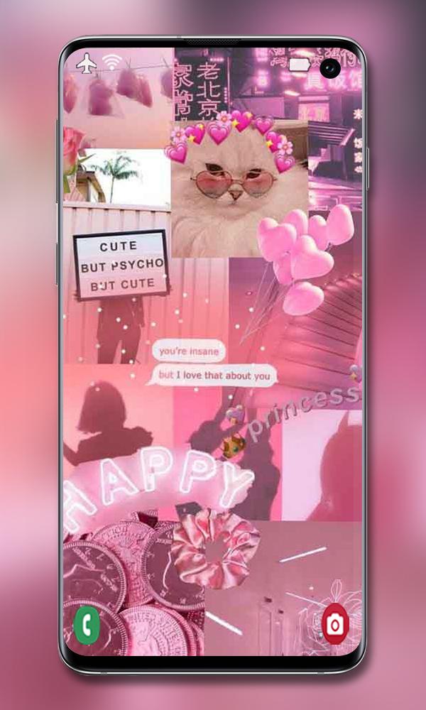 اسکرین شات 5 برنامه Cute Aesthetic Wallpaper