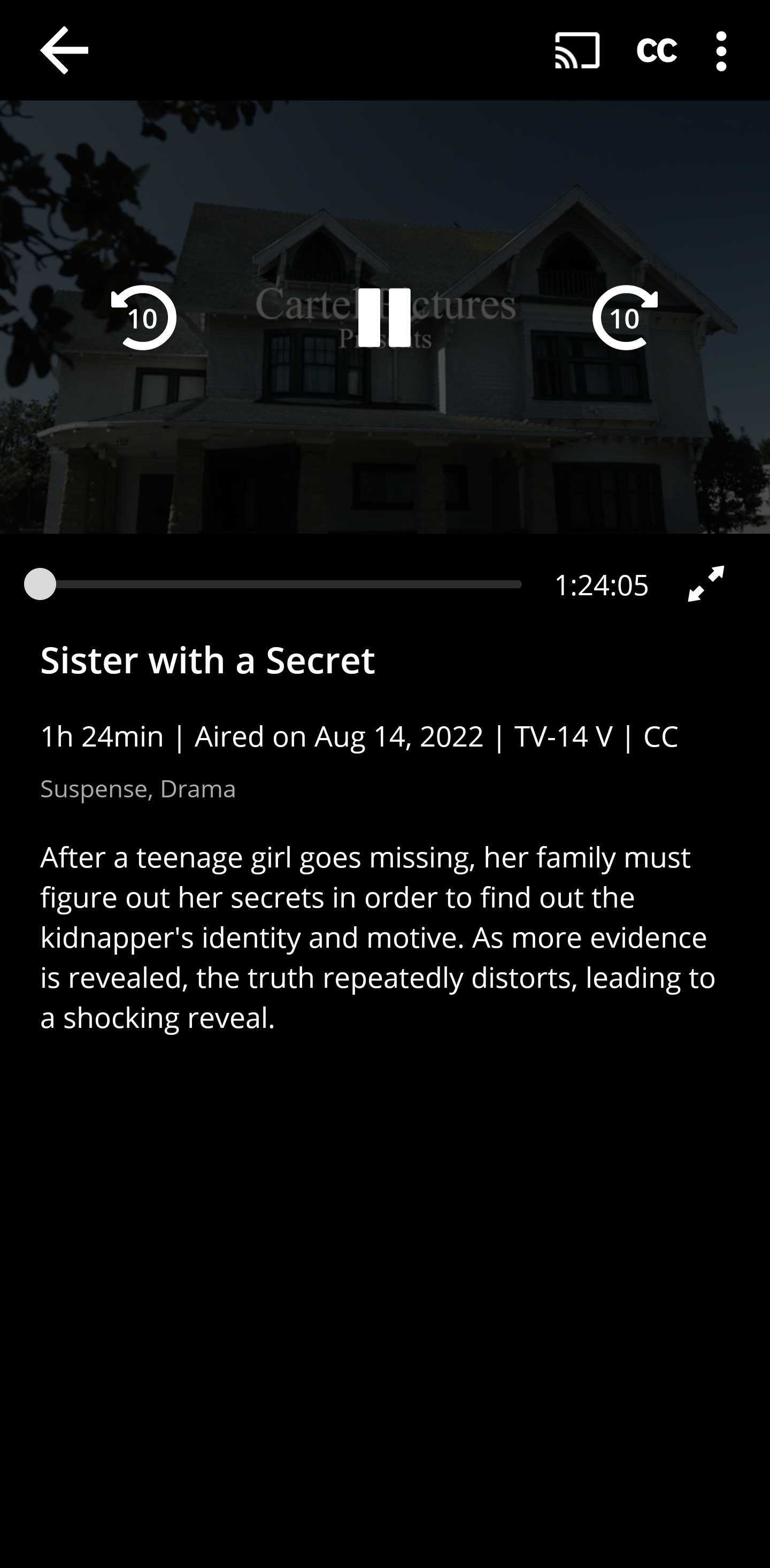 اسکرین شات 5 برنامه Lifetime Movie Club