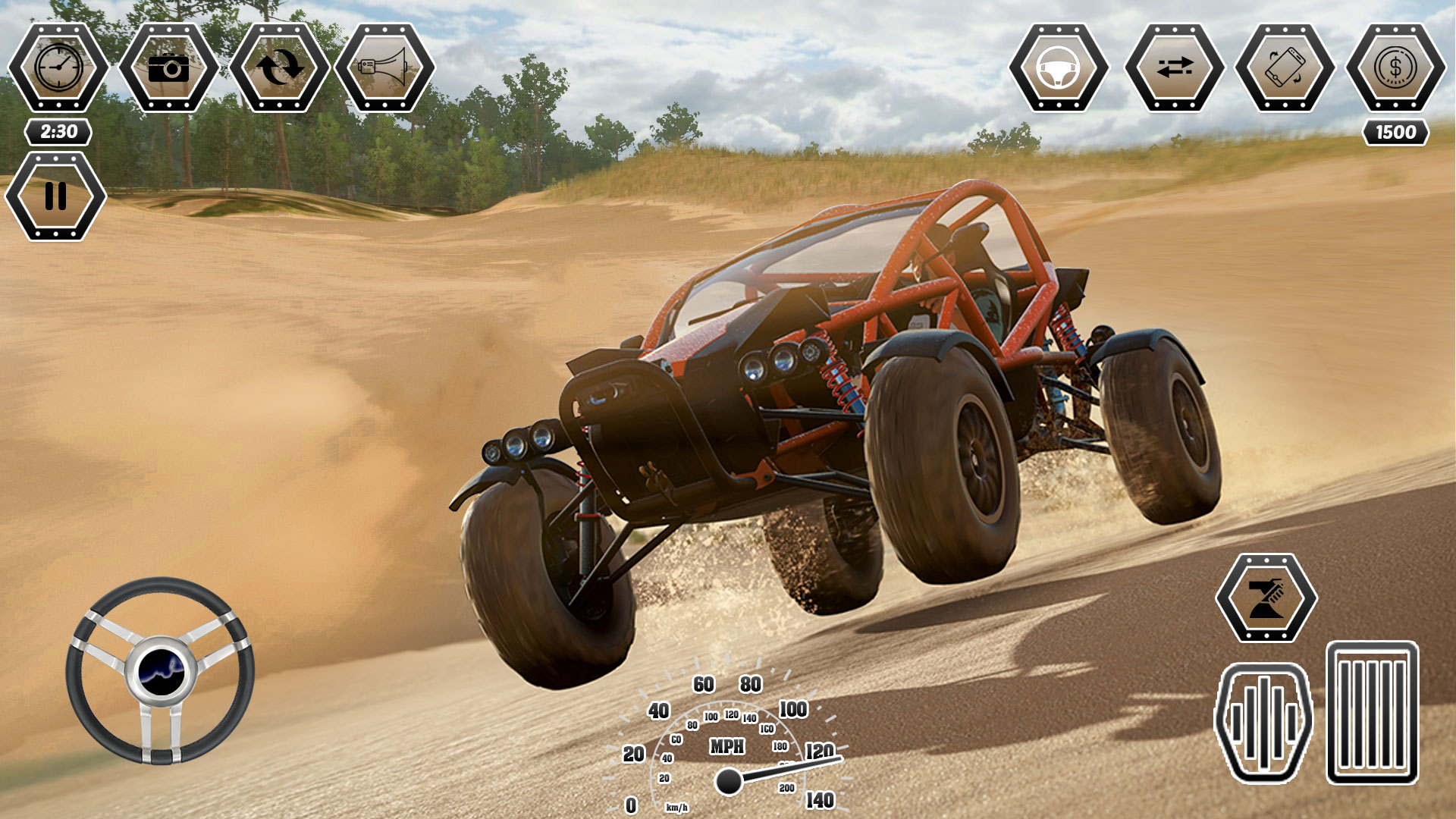 اسکرین شات 4 بازی Off Road Buggy Driving Game.