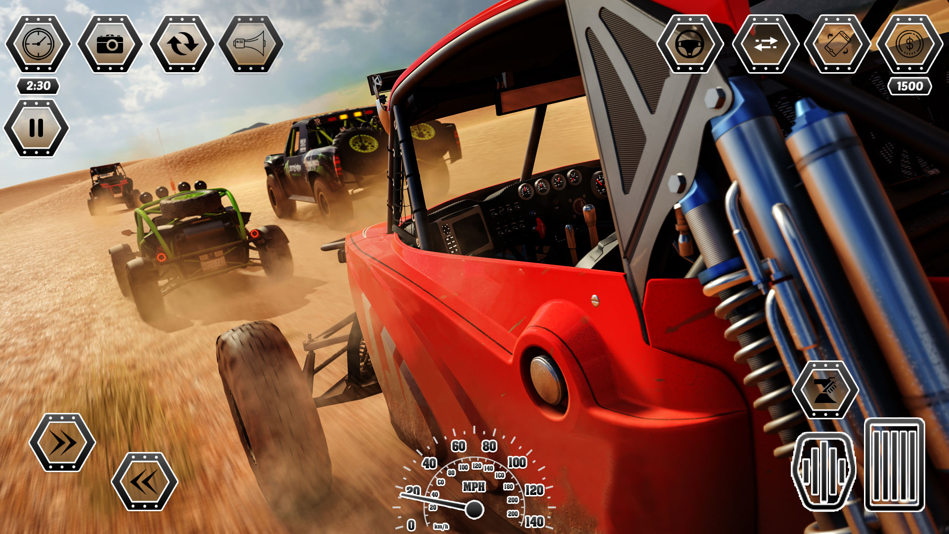 اسکرین شات 1 بازی Off Road Buggy Driving Game.