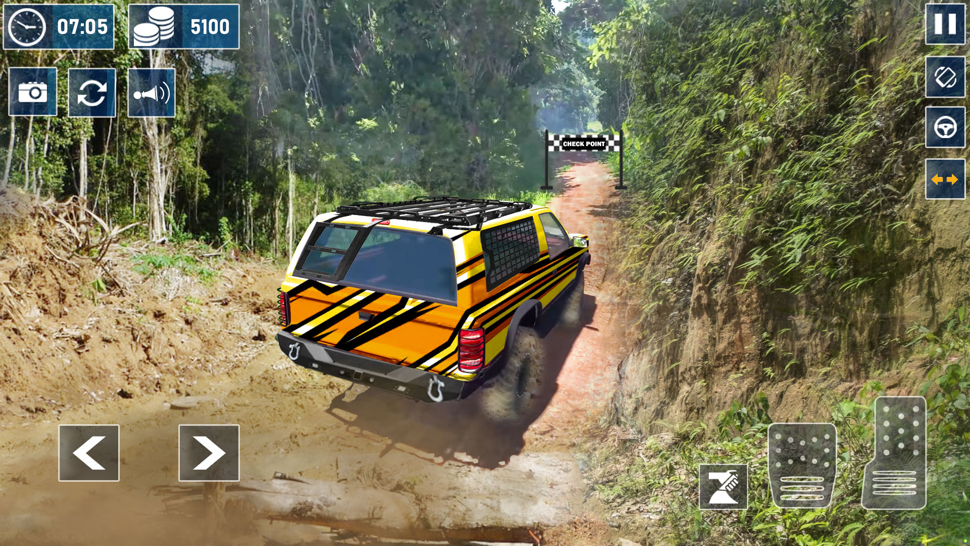 اسکرین شات 5 بازی 4x4 Offroad Jeep Games
