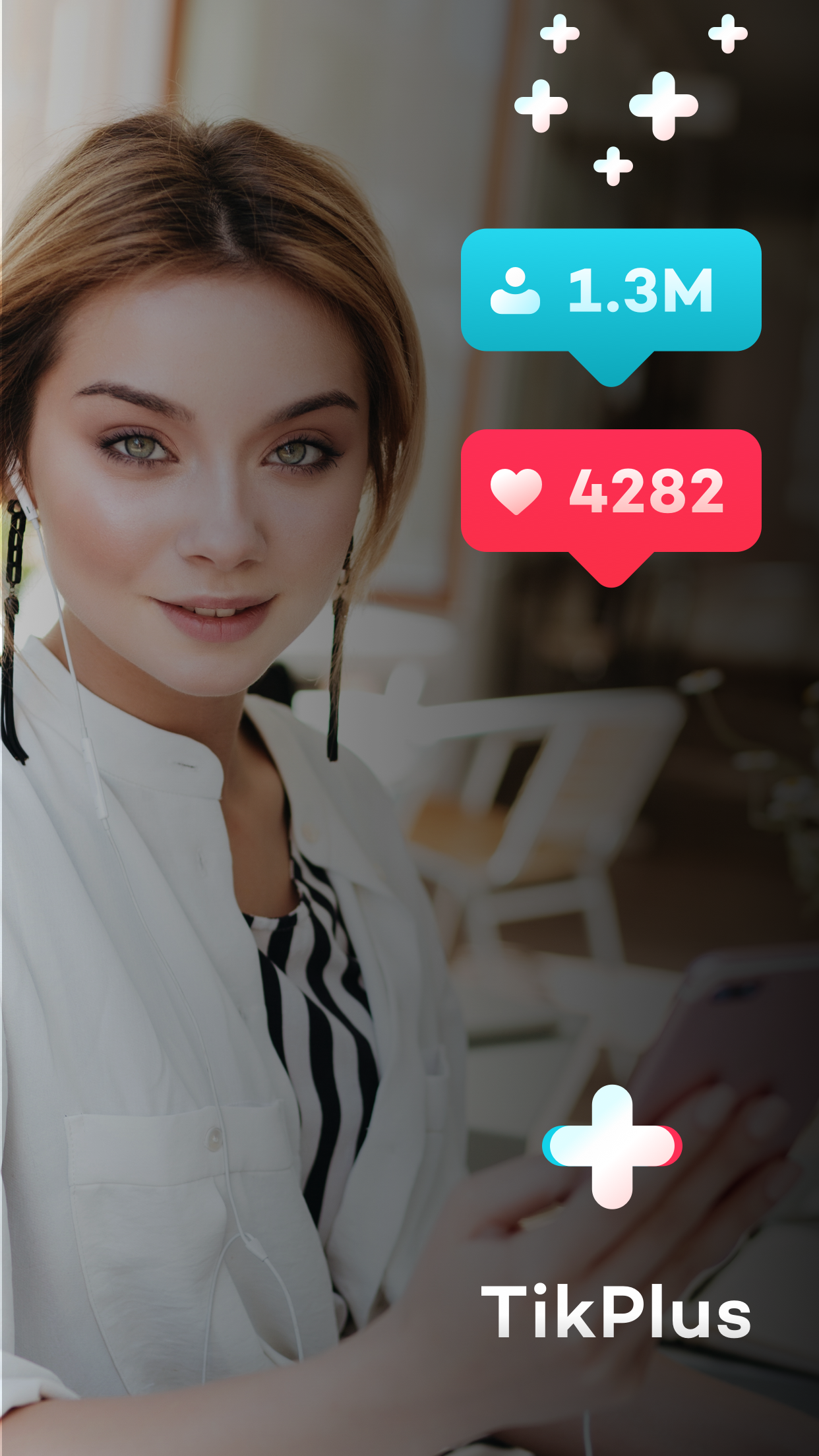 اسکرین شات 1 برنامه TikPlus for Followers and Fans