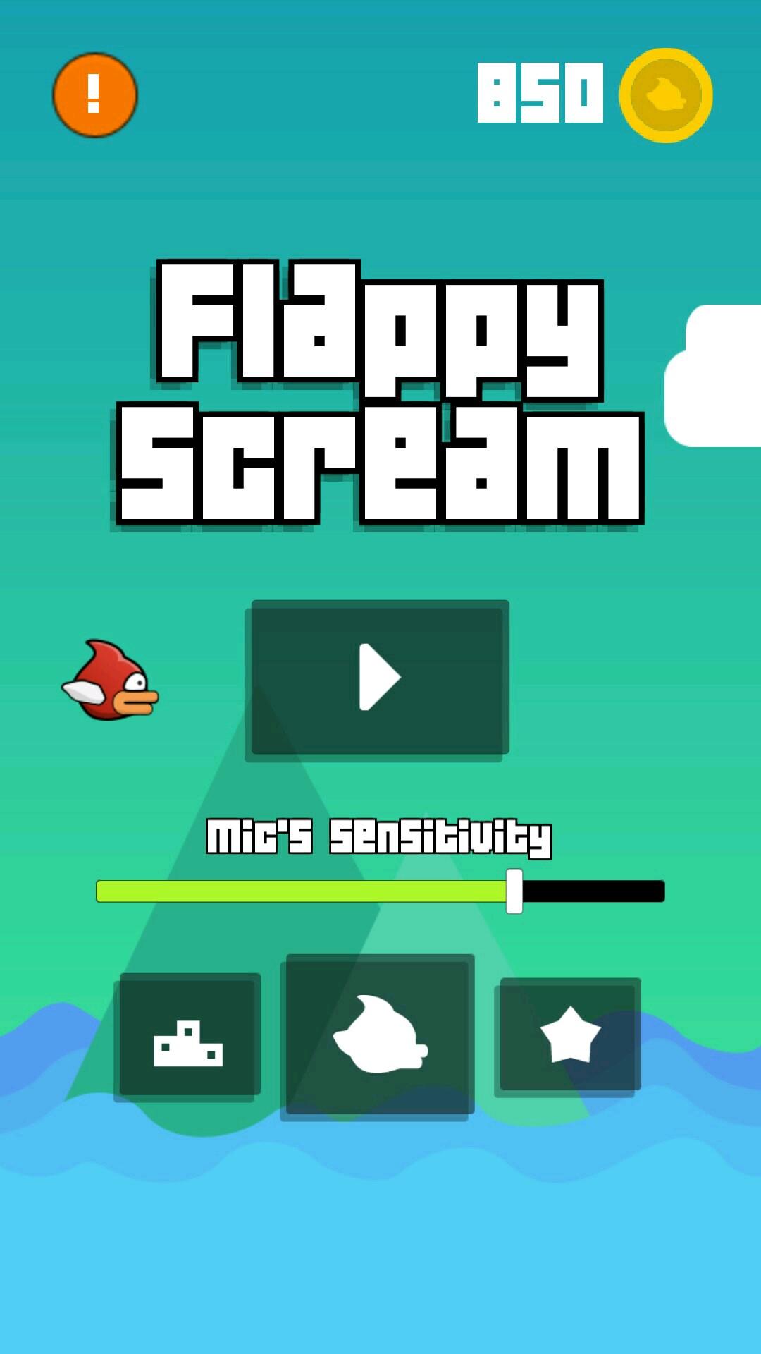 اسکرین شات 4 بازی Scream Flappy - Voice Edition